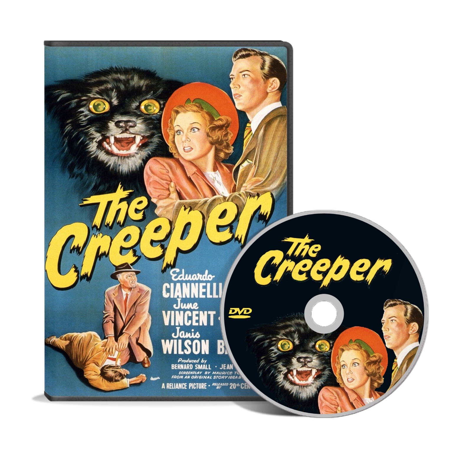 The Creeper (1948) Adventure, Horror DVD
