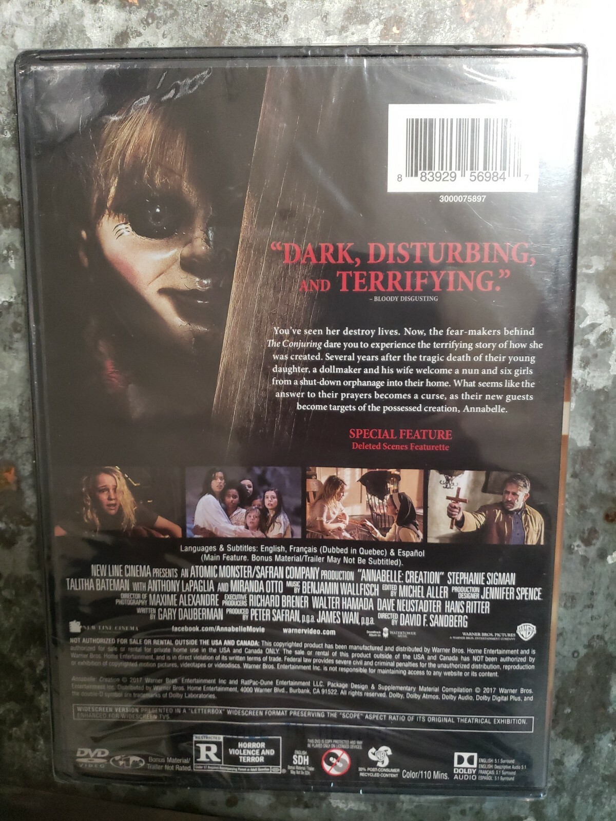 Annabelle: Creation (DVD, 2017)