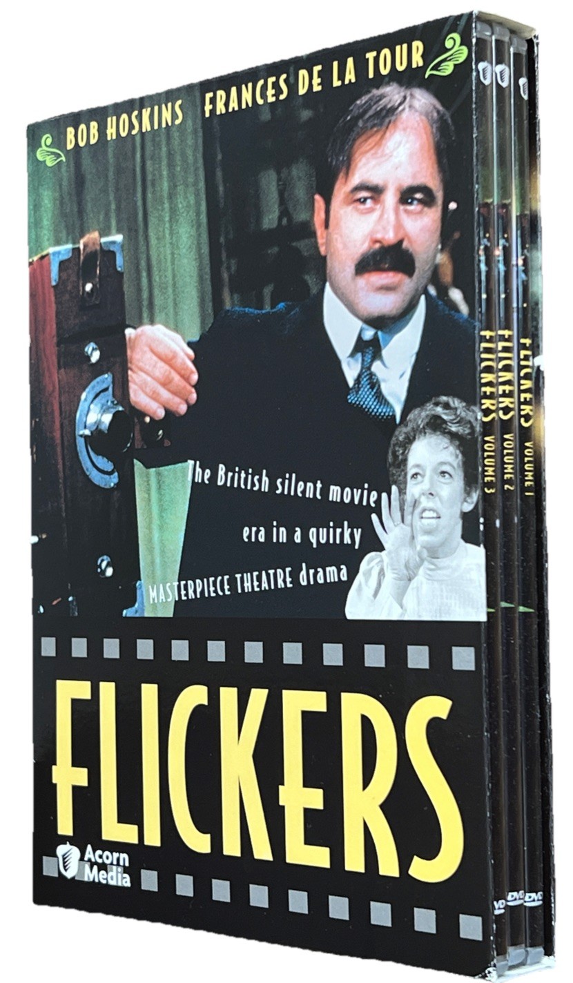 Flickers Masterpiece Theatre 3 Disc DVD Set Acorn Media Bob Hoskins