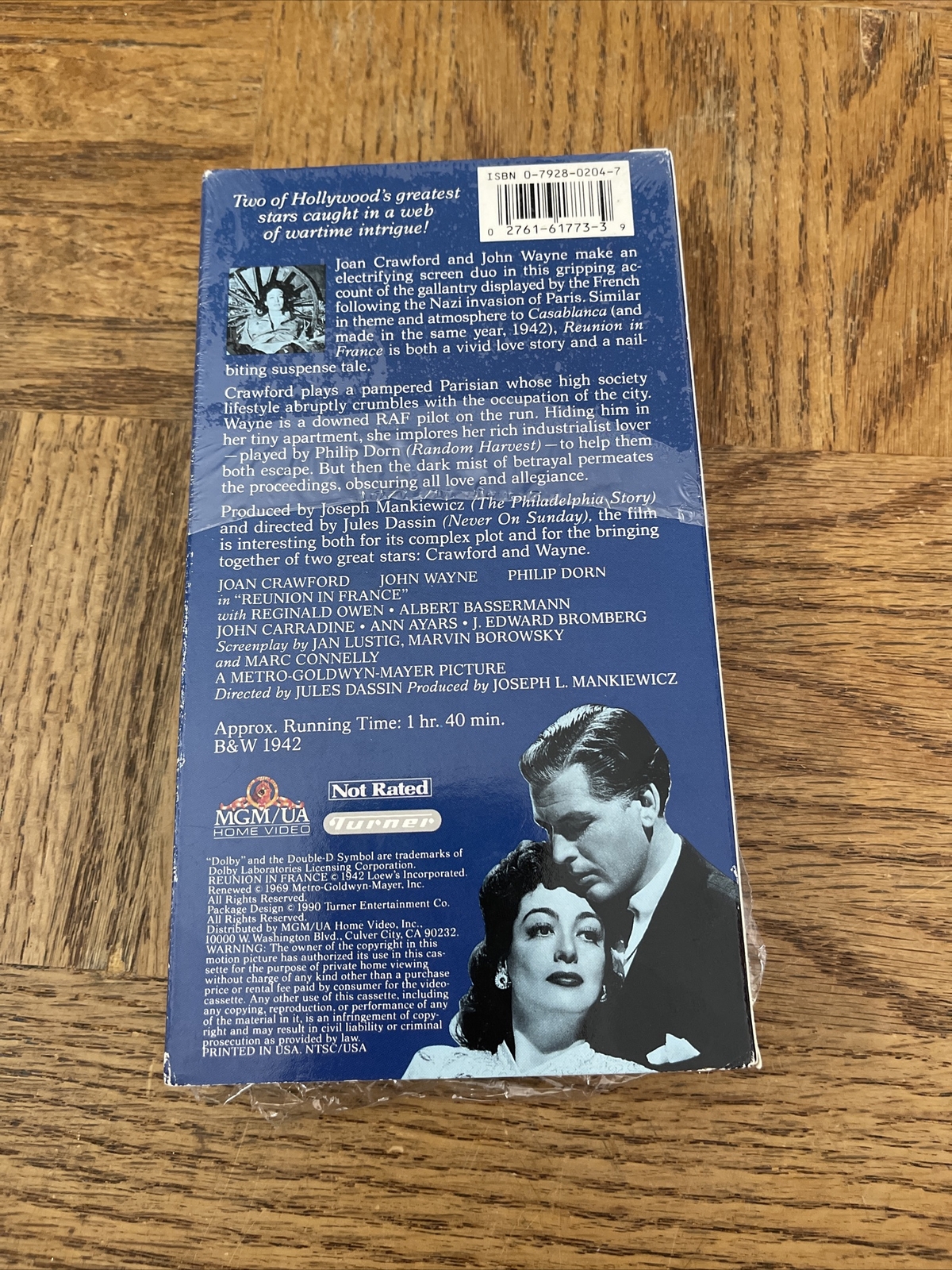 Reunion In France VHS