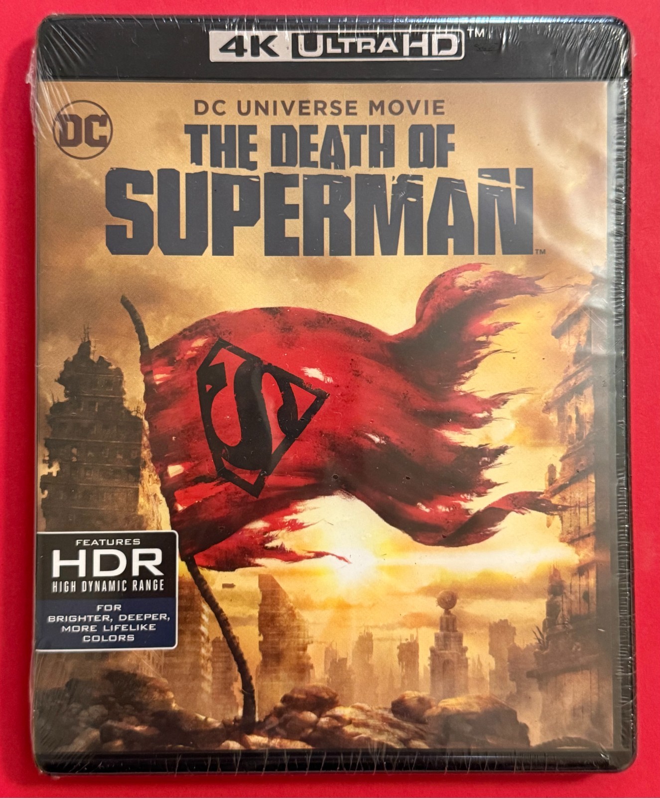 The Death of Superman 4K UHD Blu-ray Jerry O’Connell NEW