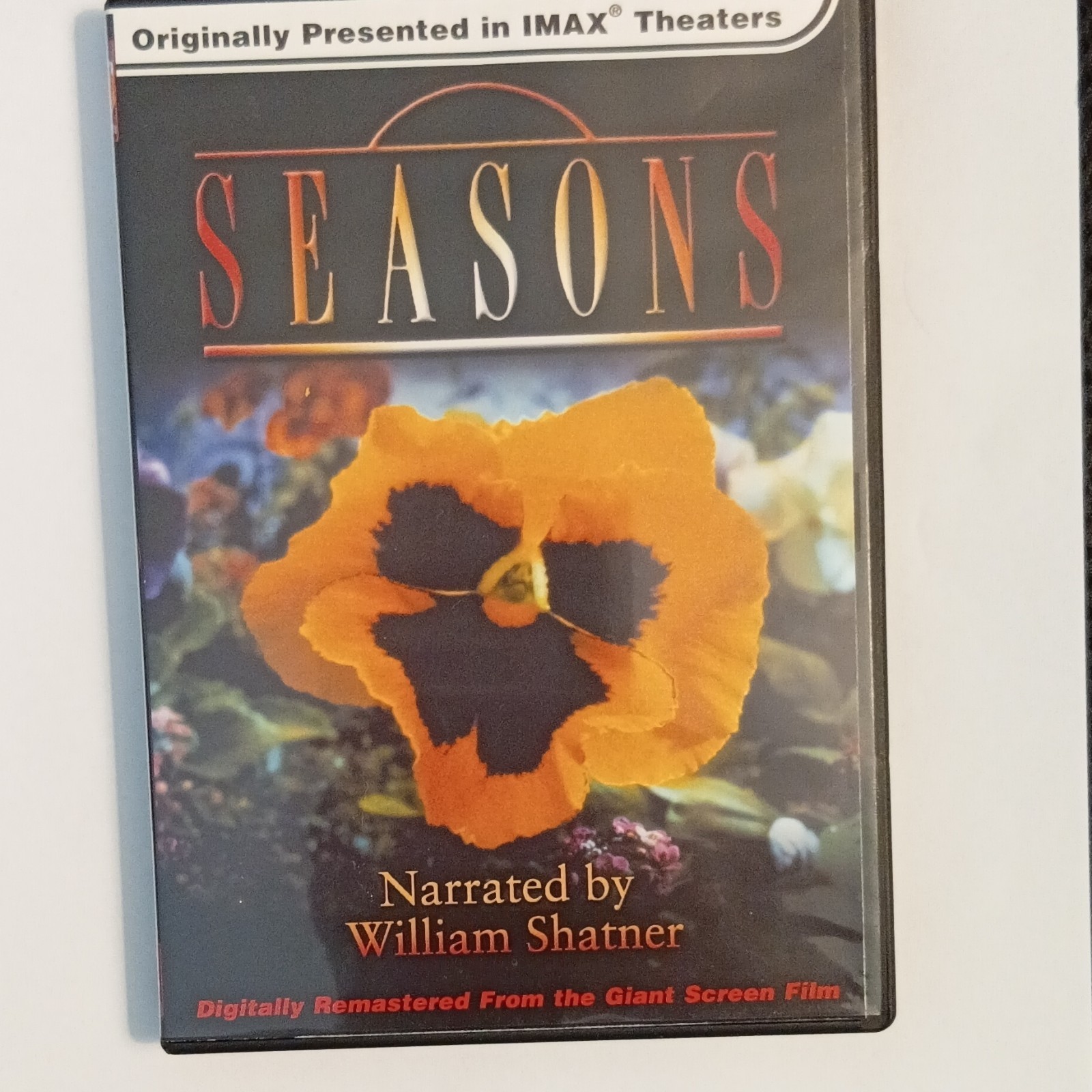 IMAX: Seasons DVD NR Narrated by William Shatner Tall DVD Case
