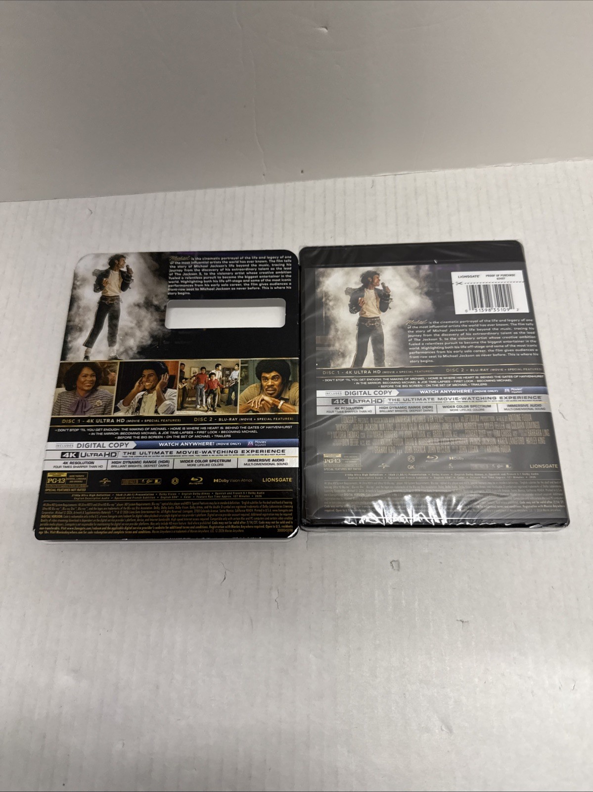 Michael 4K + Blu-ray + DIGITAL ** READ, WITH SLIPCOVER NEW SEALED