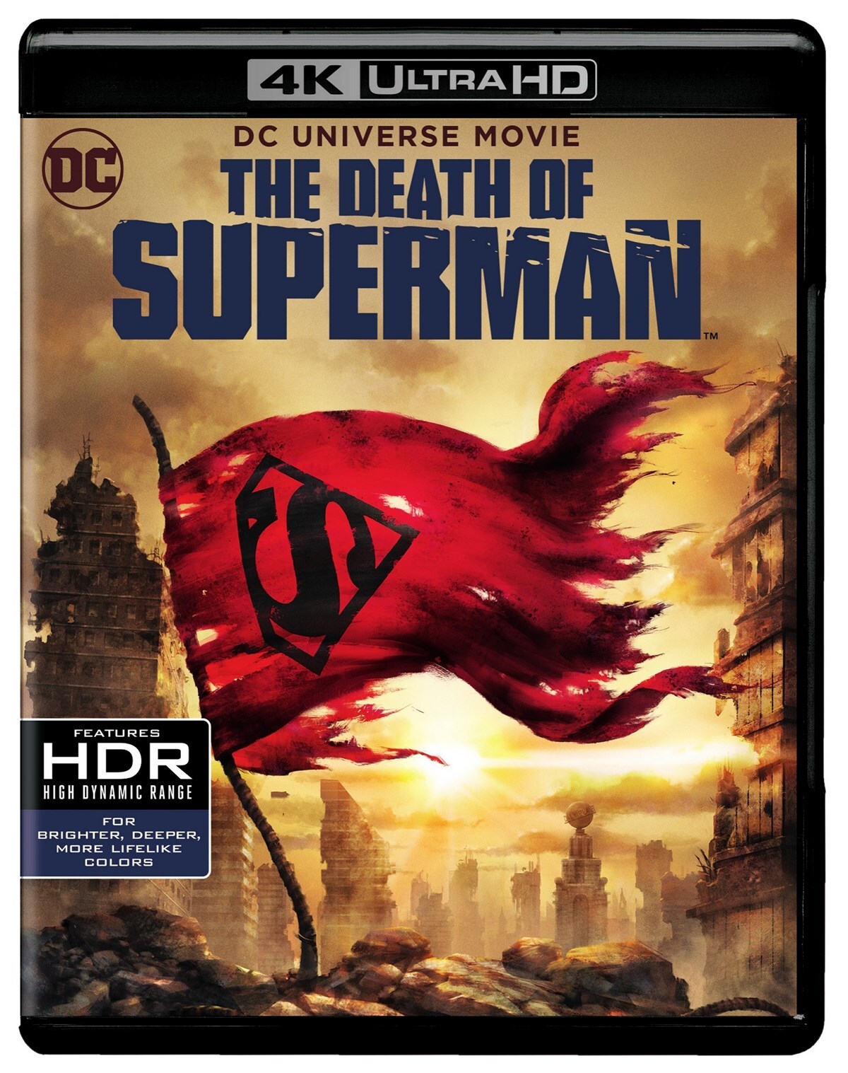 The Death of Superman 4K UHD Blu-ray Jerry O’Connell NEW