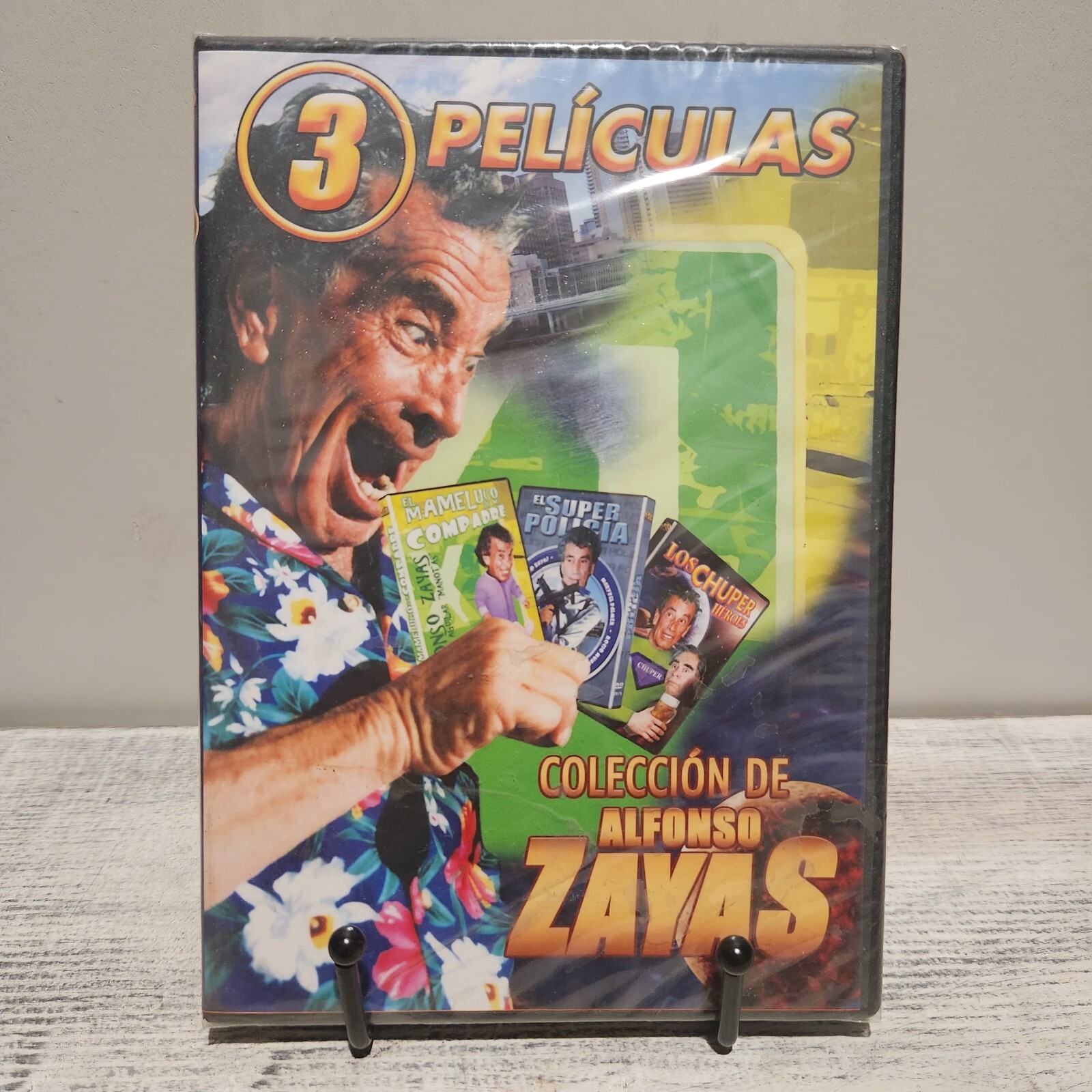3 Peliculas Coleccion De Alfonso Zayas Spanish Dvd NEW SEALED