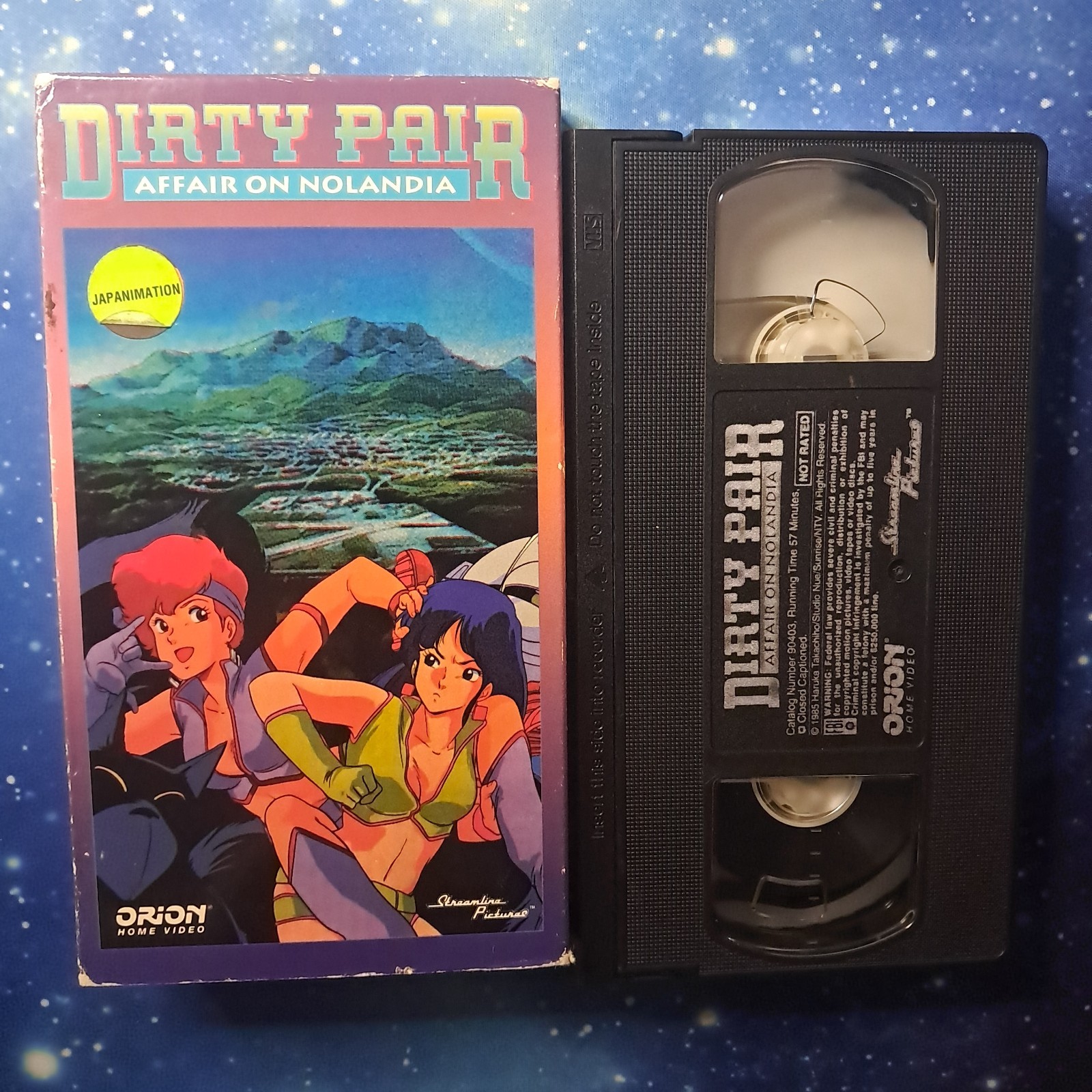 Dirty Pair – Affair of Nolandia (VHS, 1994)