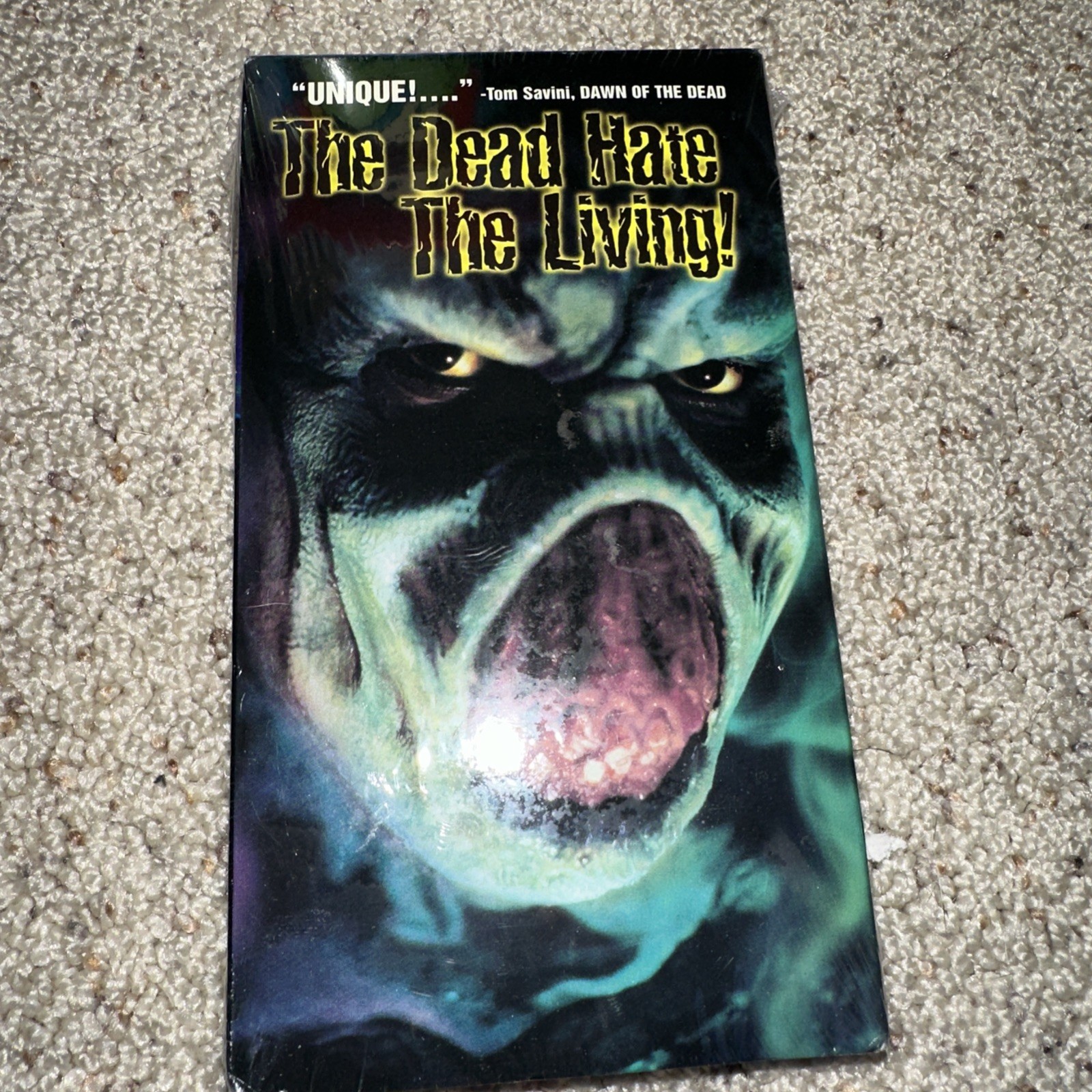 The Dead Hate The Living VHS Full Moon Pictures Horror Movie Vintage 1999 NEW
