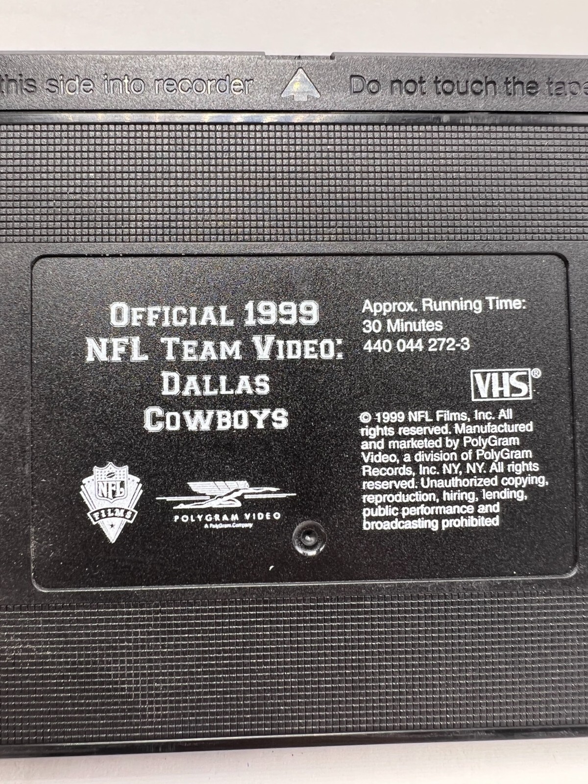 Dallas Cowboys 1999 Official NFL Team Video (VHS, 1999)