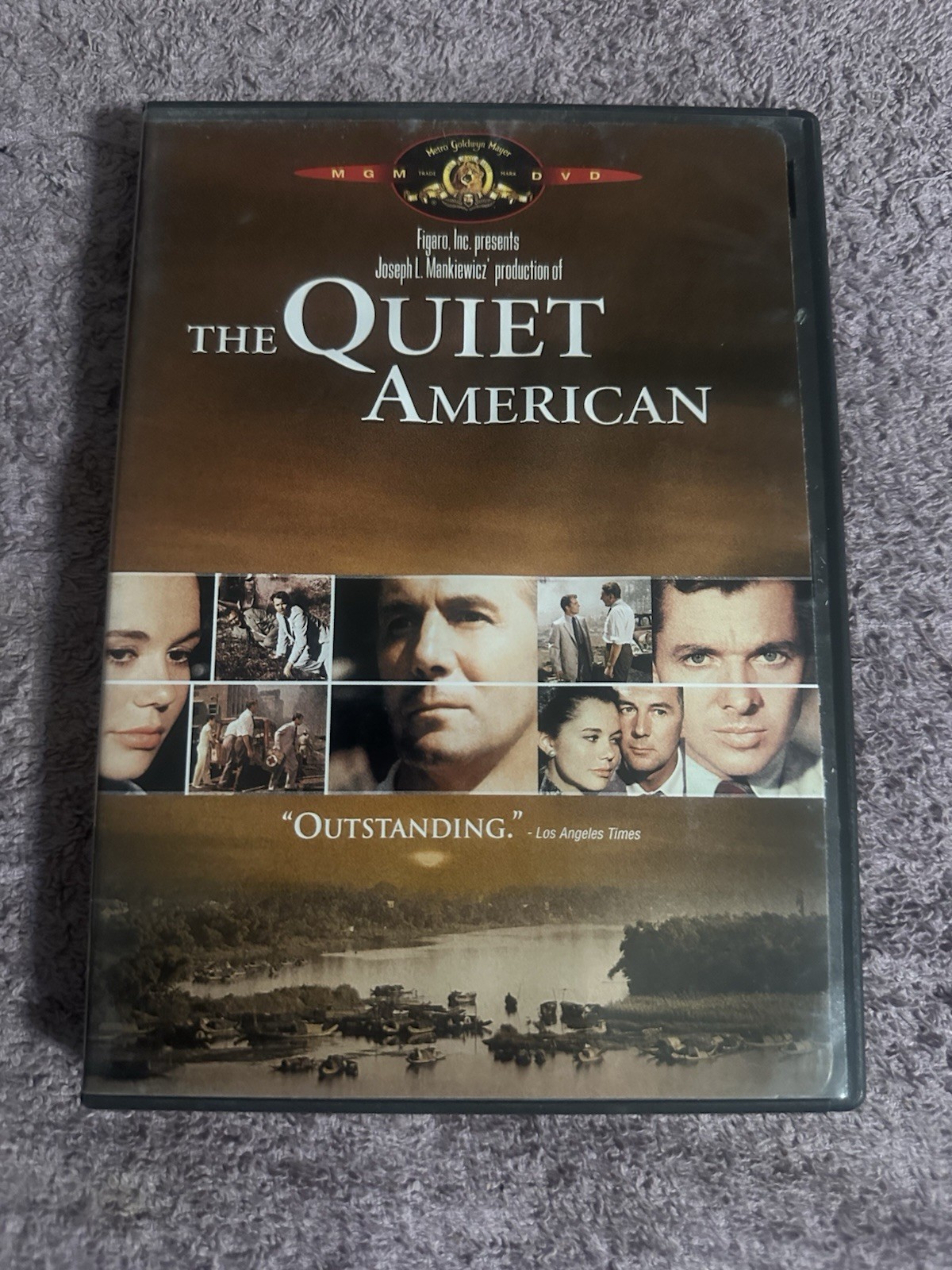 The Quiet American (DVD, 1958) Joseph Mankiewicz Audie Murphy Like New Movie