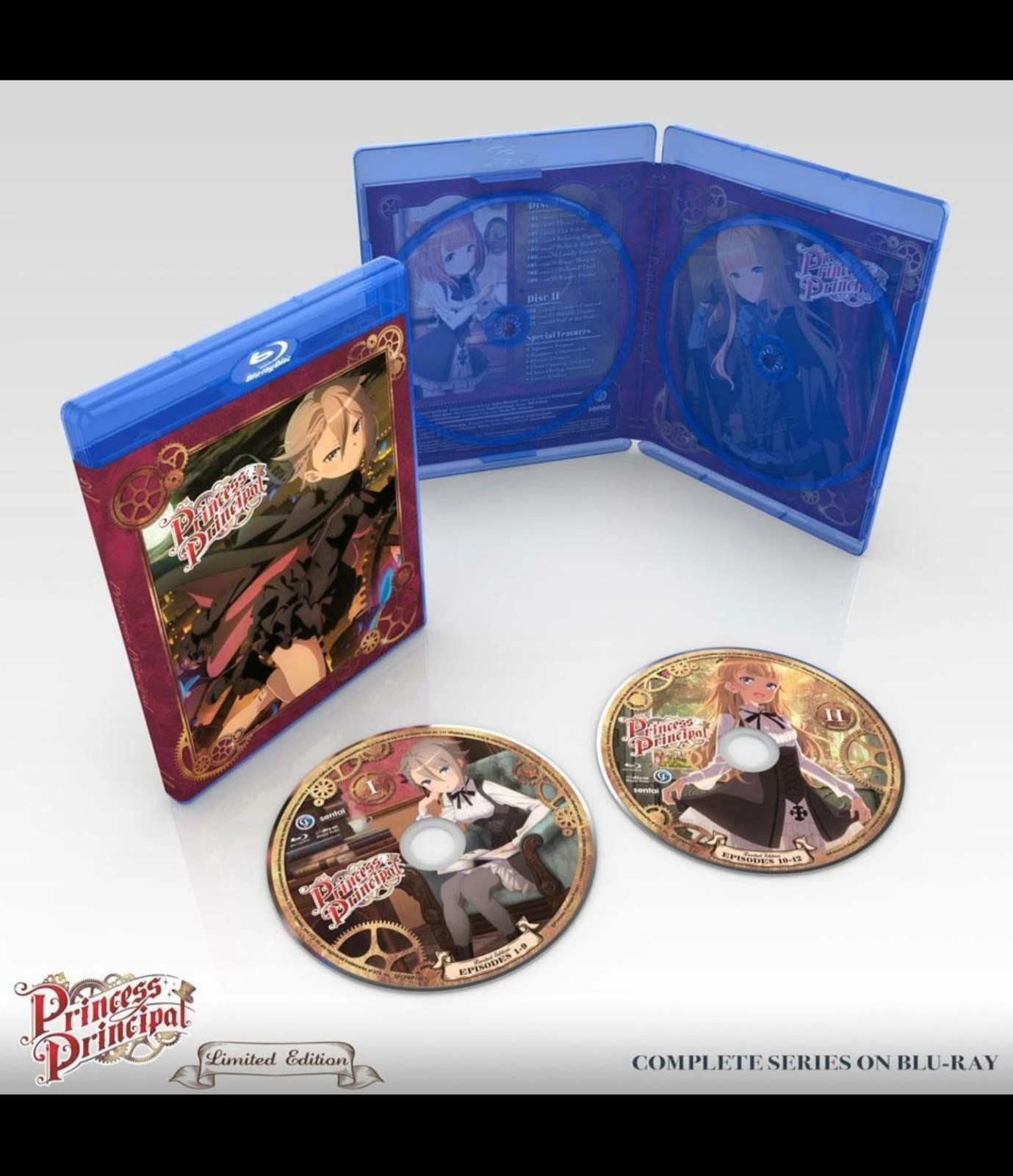 PRINCESS PRINCIPAL: THE COMPLETE SERIES PREMIUM EDITION BLU-RAY BOX SET [NEW]