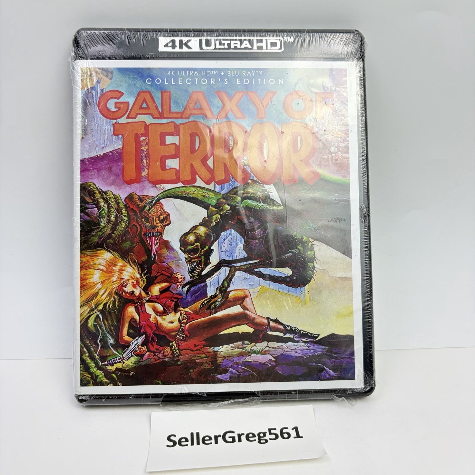 Galaxy of Terror – Collector’s Edition (4K UHD + Blu-ray, 1981) STILL WRAPPED