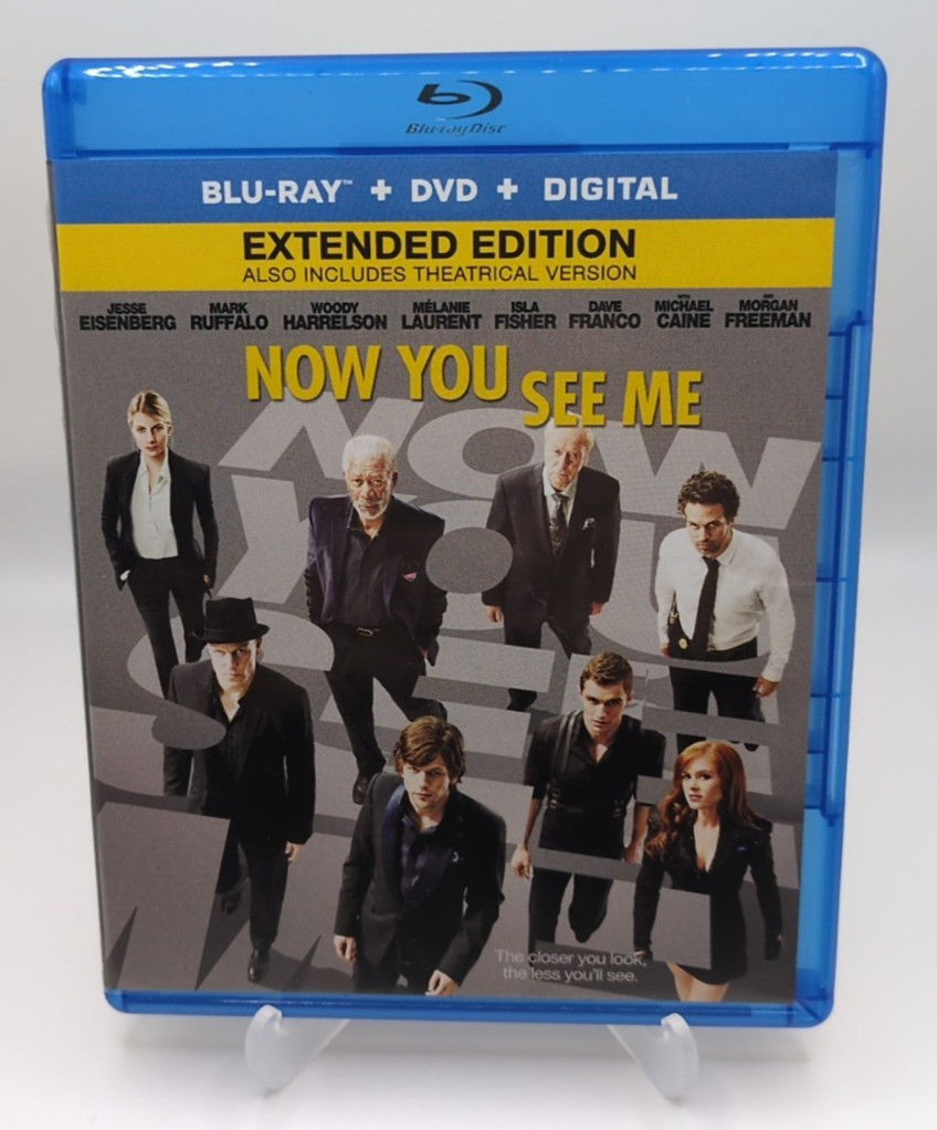 Now You See Me – Blu-ray & DVD – Mark Ruffalo, Woody Harrelson – BUY MORE & SAVE
