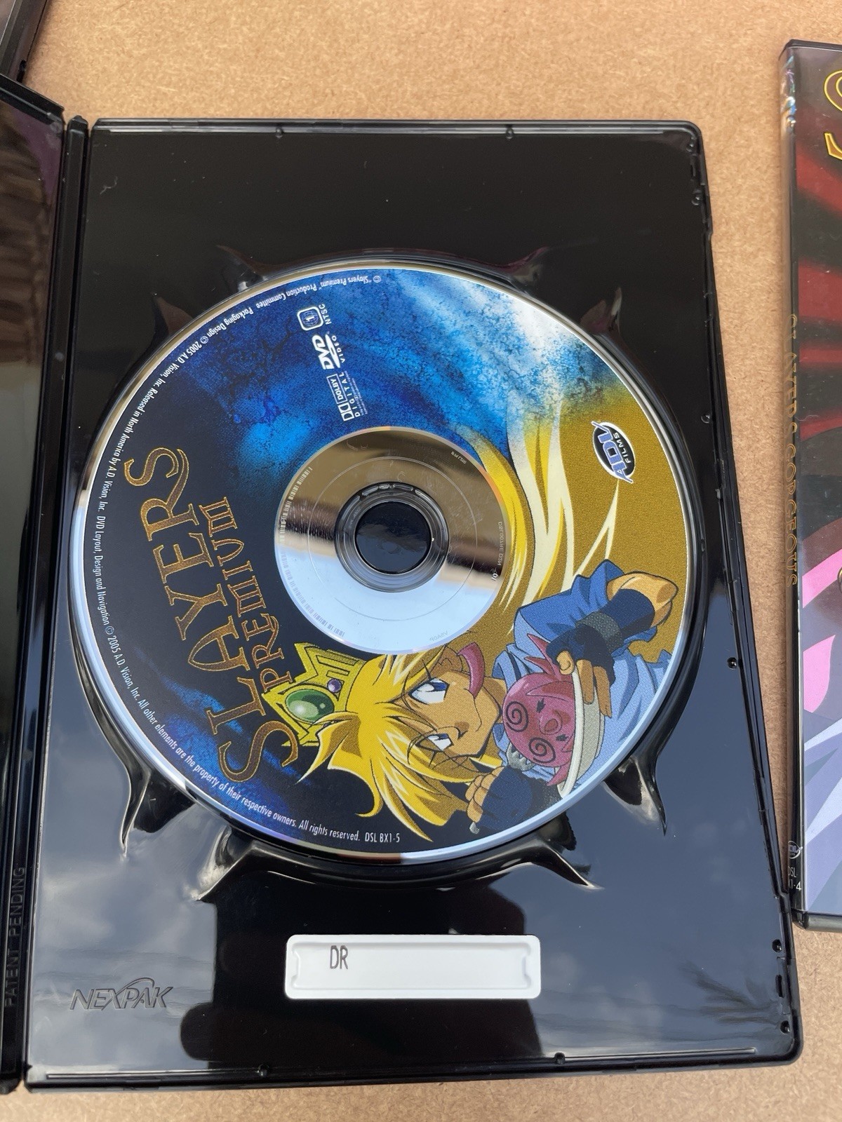 Slayers Movie Box Set Collection All 5 Movies DVD Anime ADV Films OOP
