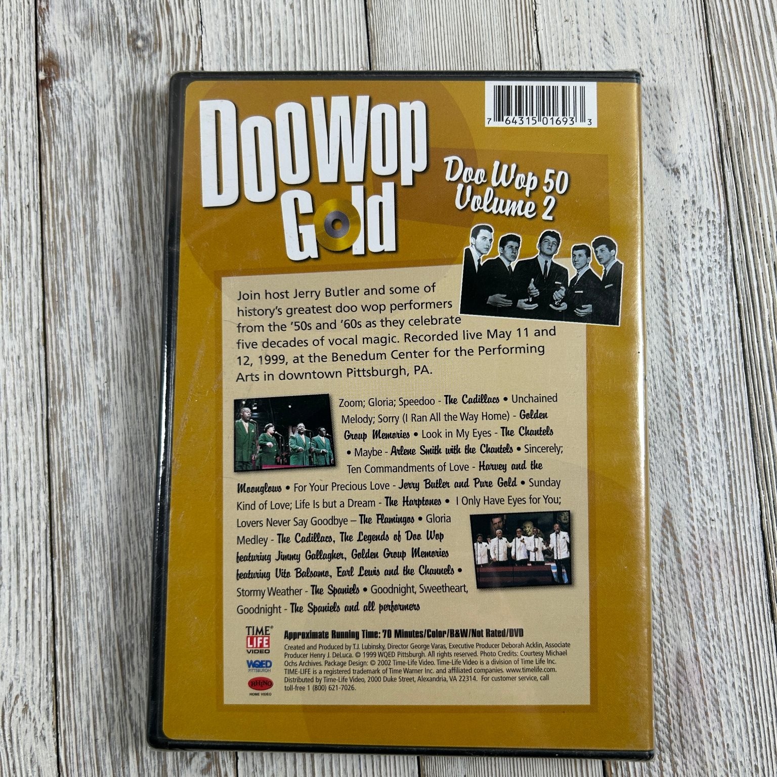 Doo Wop Gold DVD (2000) Doo Wop 50 Vol 2 Jerry Butler Live Concert Music