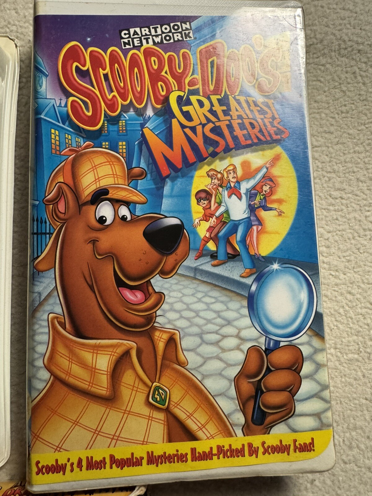 Scooby Doo VHS Tape Nostalgia Boo Brothers Haunted Castle Greatest Mystery 90s