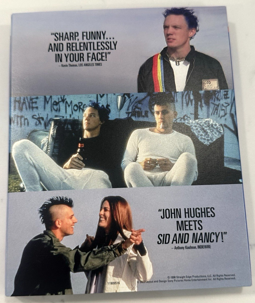 SLC Punk (4K Blu ray, UHD, 2022) Sony Classics 30th Anniversary- Matthew Lillard