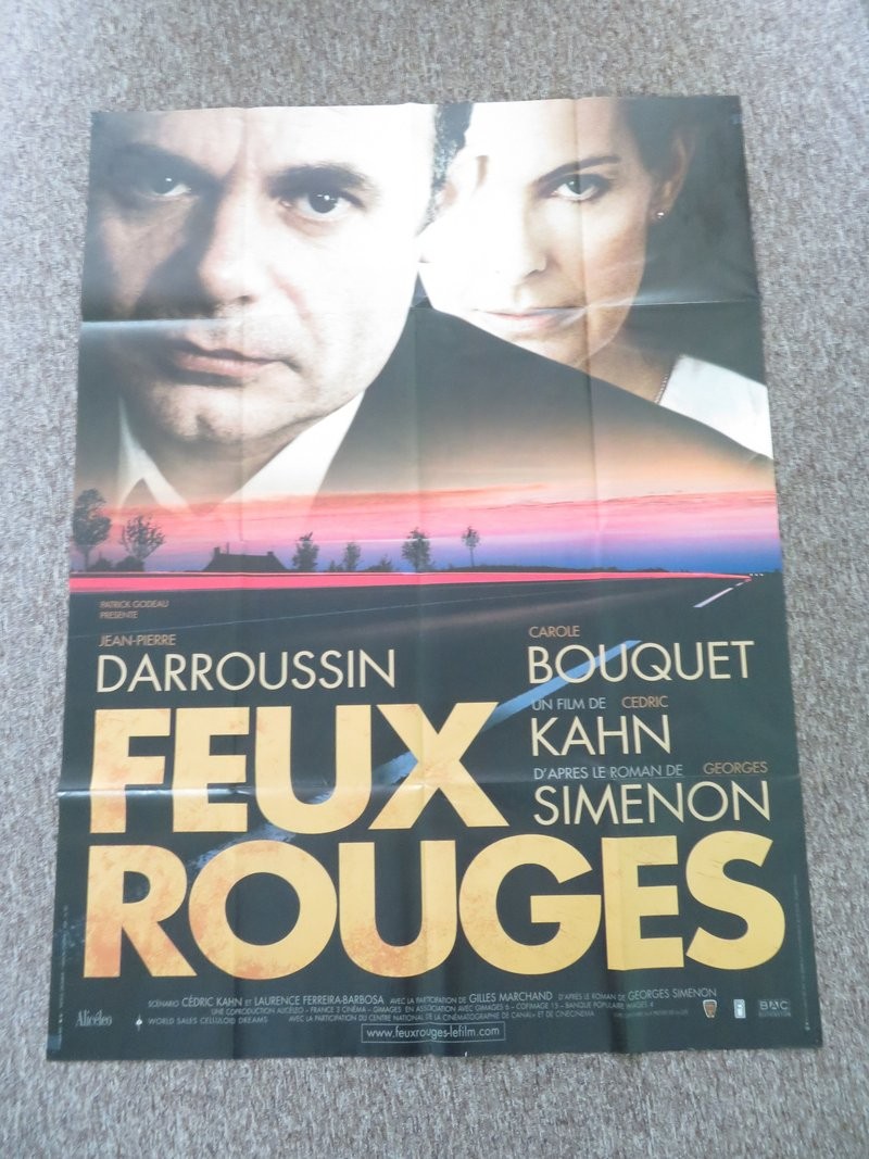 Red Lights French Grande Poster Jean-Pierre Darroussin Carole Bouquet 2004