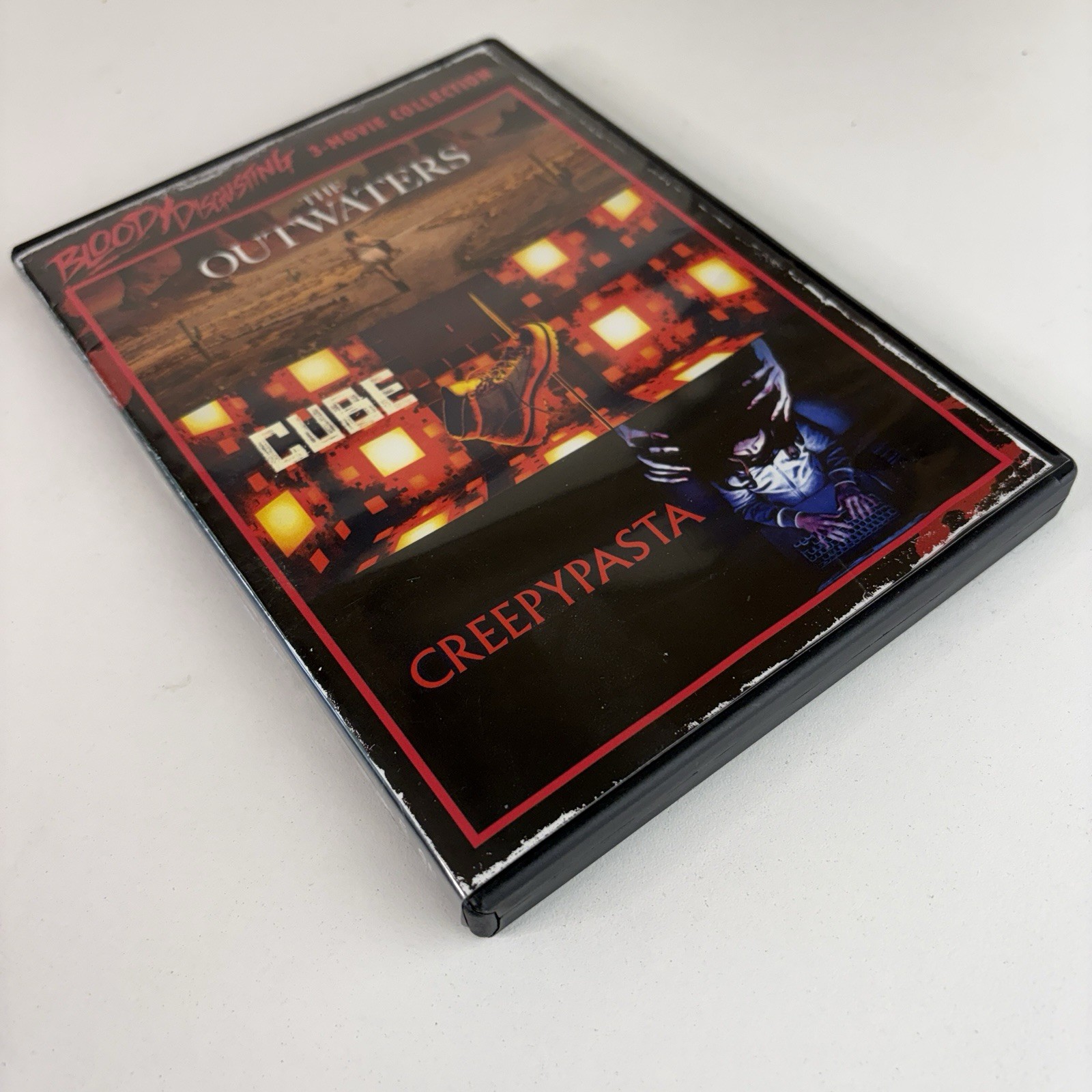 Bloody Disgusting 3-Movie Collection: The Outwaters/Cube /Creepypasta Horror DVD