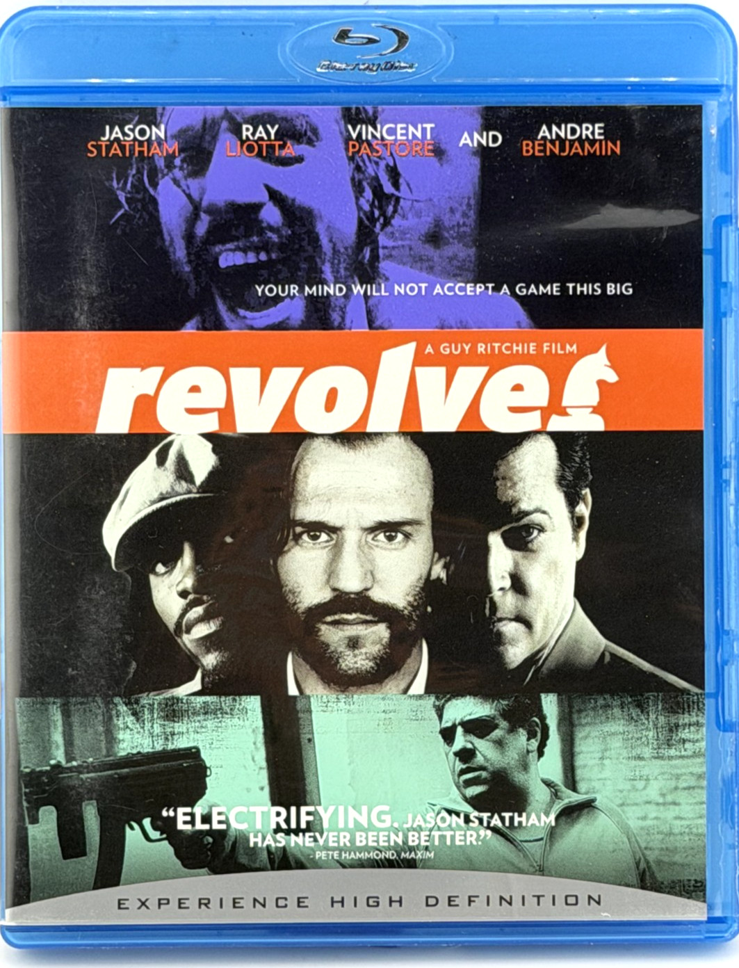 REVOLVER (2005) BLU-RAY Statham Liotta Pastore