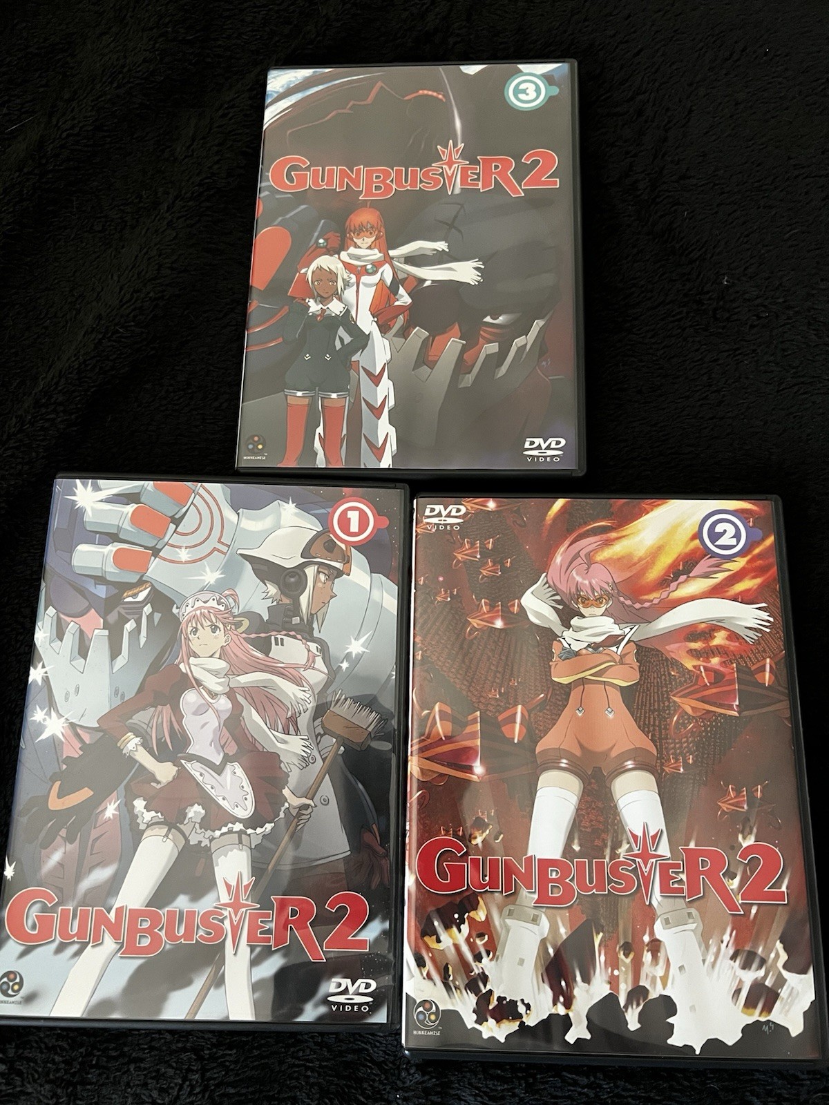 Gunbuster 2 vol 1, 2 and 3 ( ANIME, DVD )