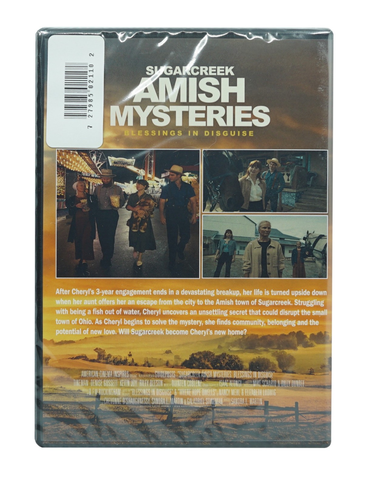 Sugarcreek Amish Mysteries NEW DVD Blessings in Disguise Christian Drama