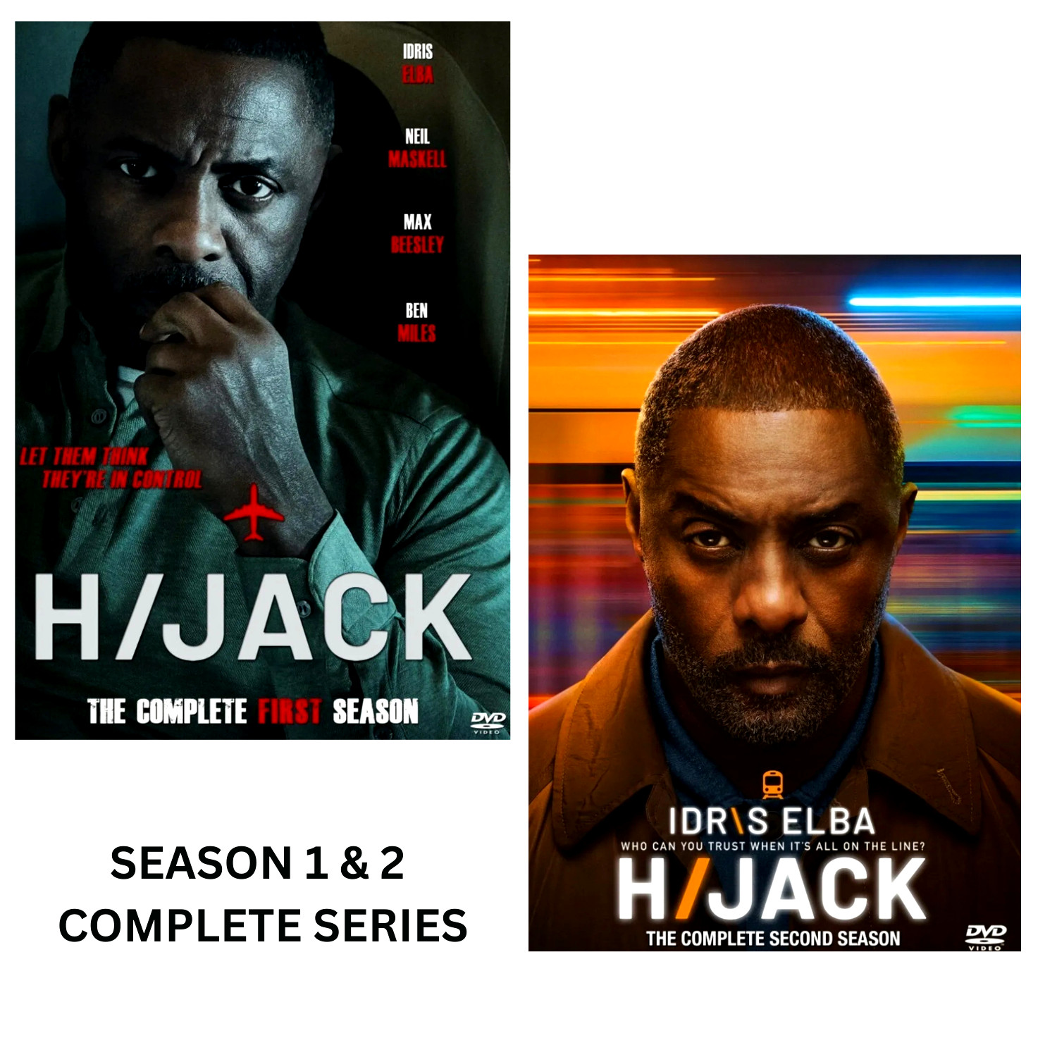 Hijack TV Series Season 1-2 Complete DVD Full HD Audio Eng Sub All Reg Free Ship