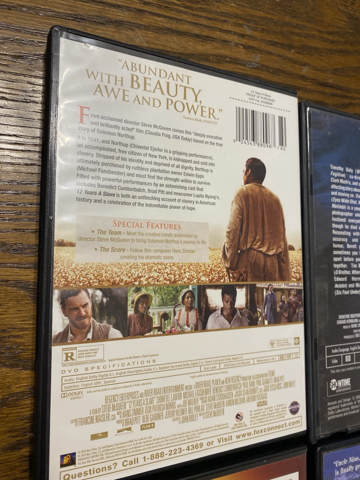 Drama Dvd Lot Caramel Bereft Uncle Nino 12 Years A Slave Brad Pitt Vinessa Shaw