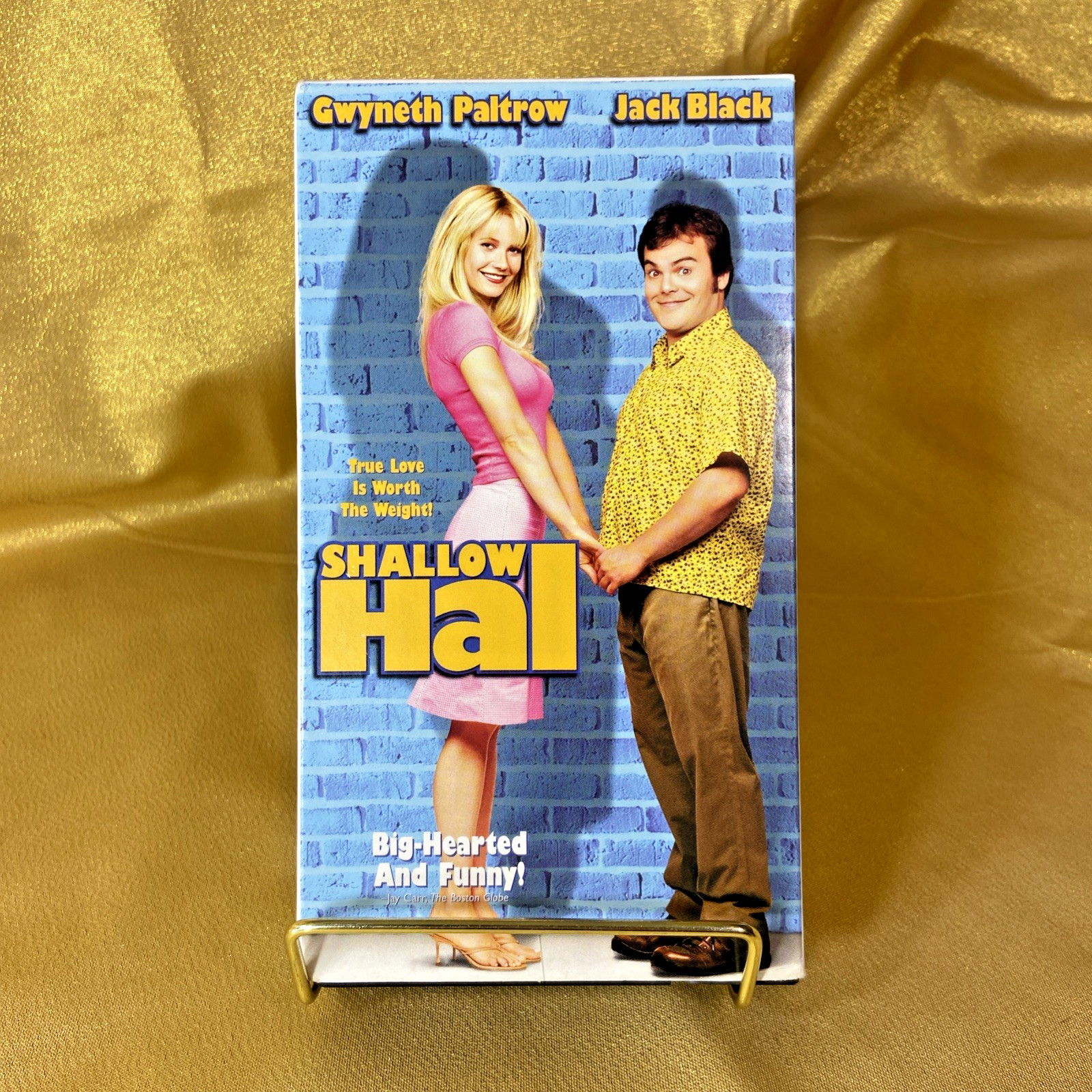 Shallow Hal (2001 VHS Screener) Jack Black / Farrelly / Gwyneth Paltrow / Demo