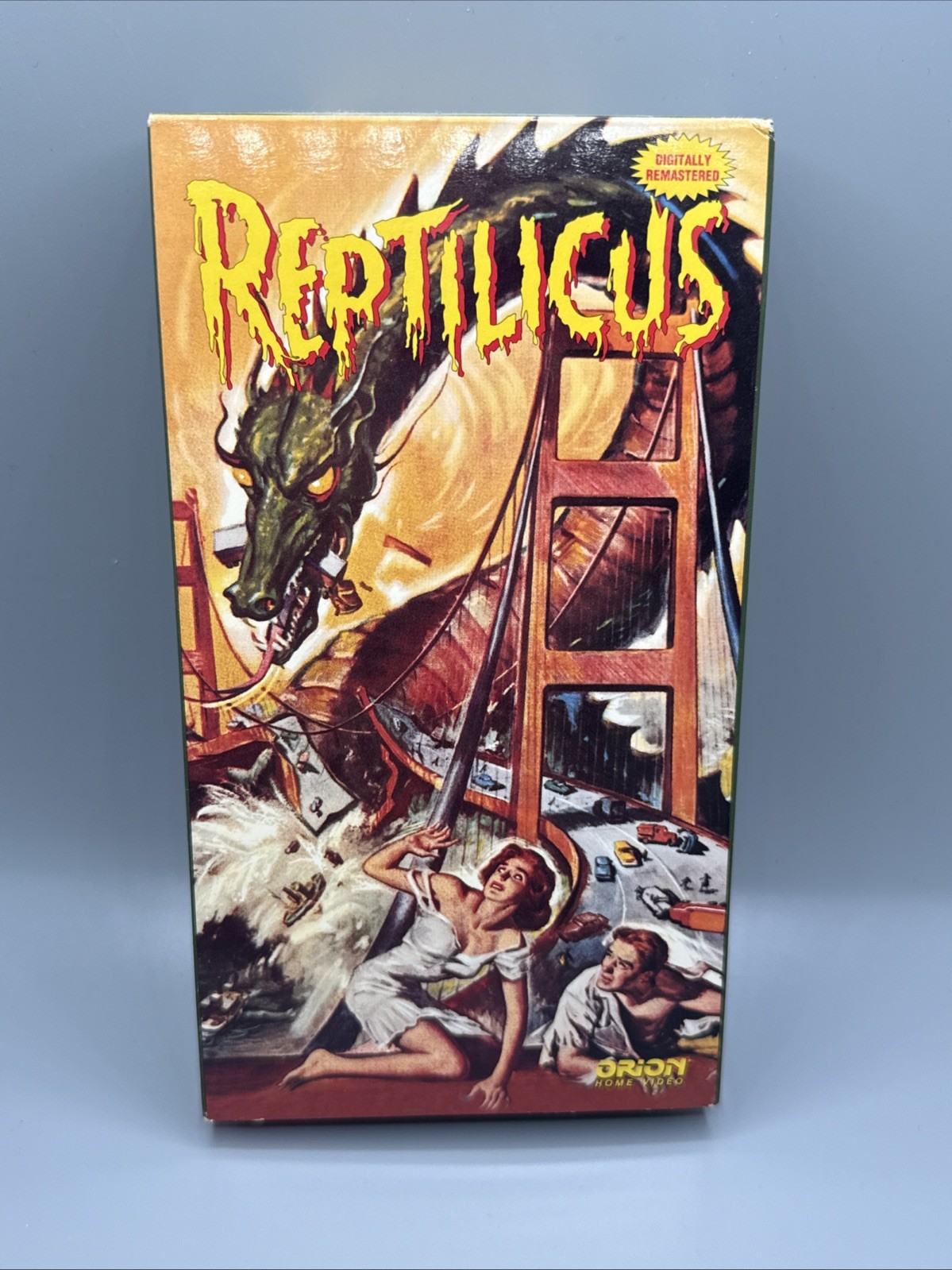 Reptilicus VHS 1994 Horror MonsterMovie Rare Cult Classic Sci-Fi Film IGC TESTED