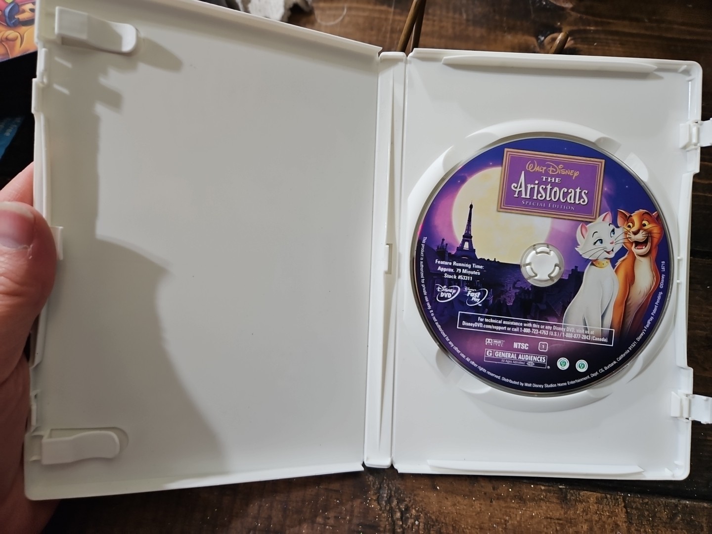 The Aristocats (DVD, 1970)
