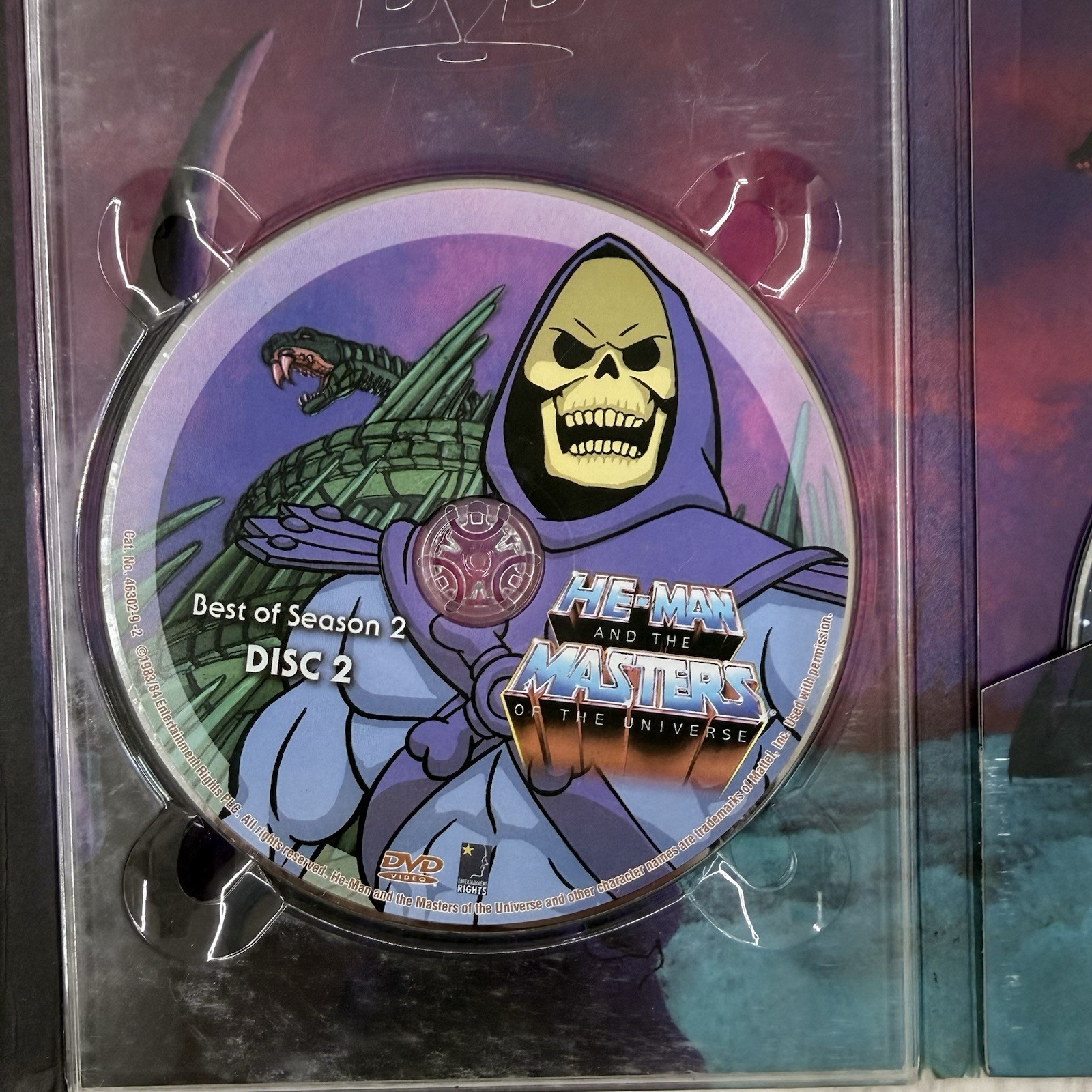 He-Man and the Masters of the Universe Seasons 1-2 DVD Best Of Disc 1 & 2