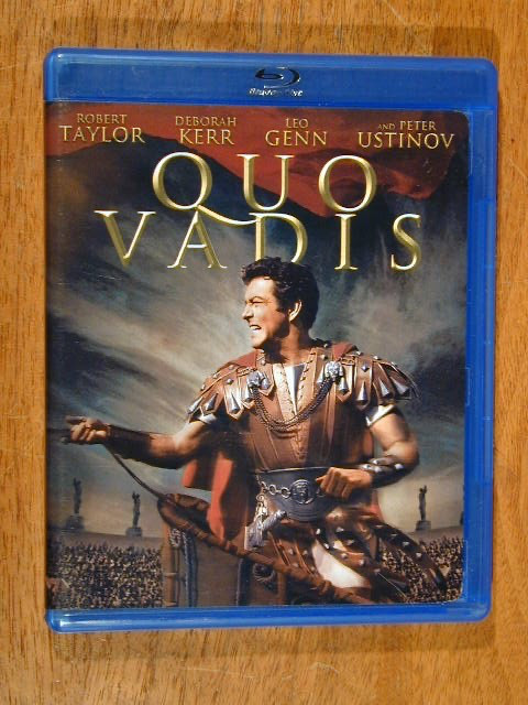 QUO VADIS 1951 BLU RAY ROMAN EPIC ROBERT TAYLOR DEBORAH KERR