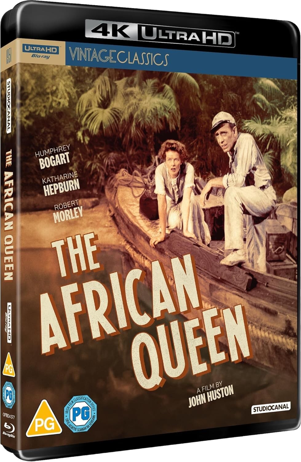 The African Queen (1951) 4K UHD Blu-Ray BRAND NEW (4K disc is USA Compatible)