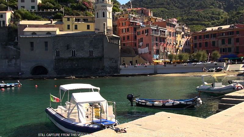 CINQUE TERRE VILLAGES ITALY TREADMILL WALK SCENERY DVD – VIDEO EXERCISE WALKING
