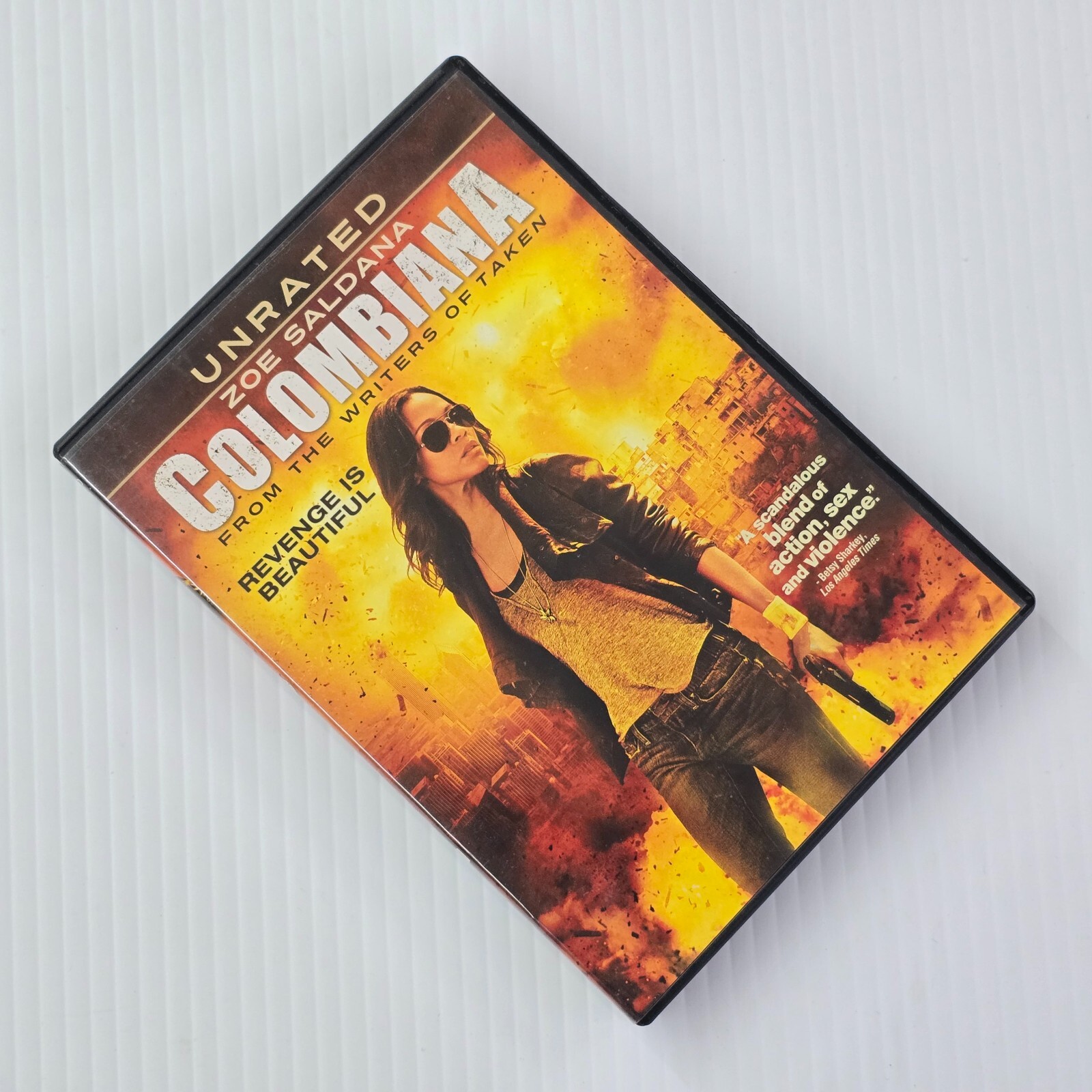 Colombiana (DVD, 2011) Zoe Saldana, Jordi Molla, Lennie James, Michael Vartan
