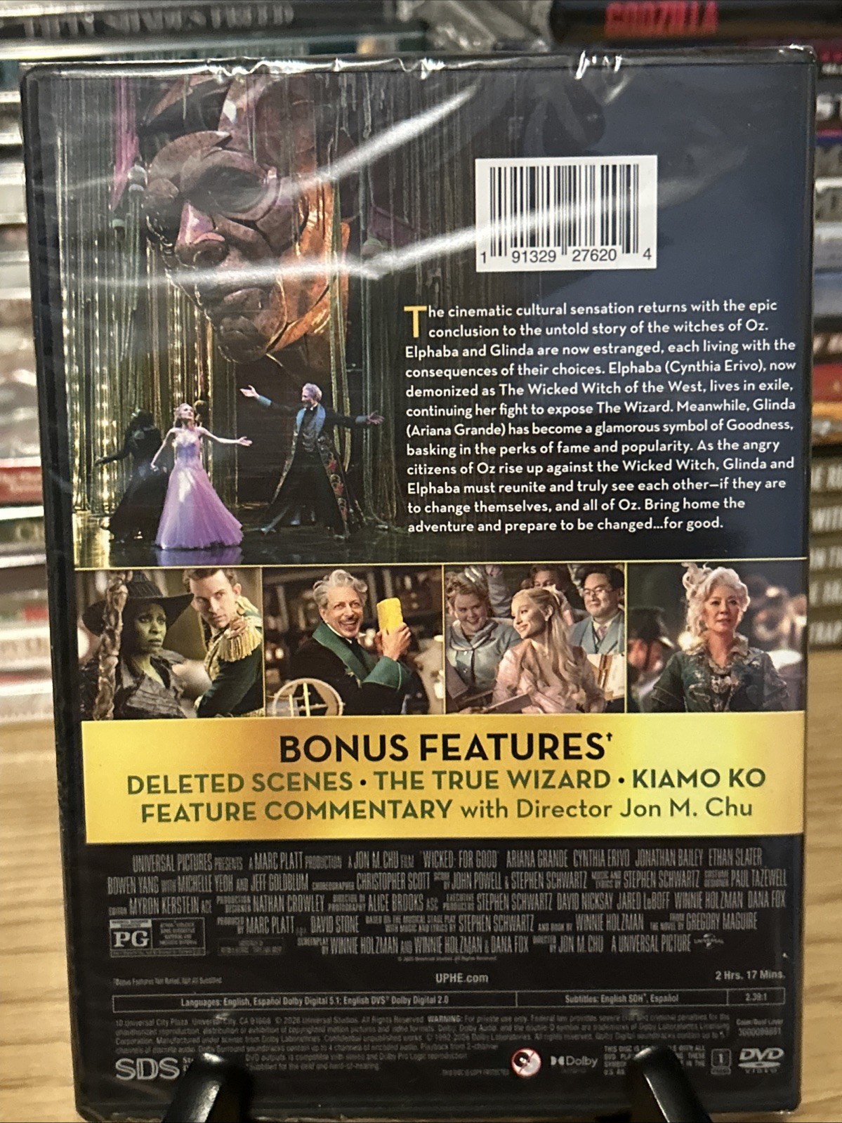 Wicked For Good DVD NEW Ariana Grande BUY 3 GET 1 FREE