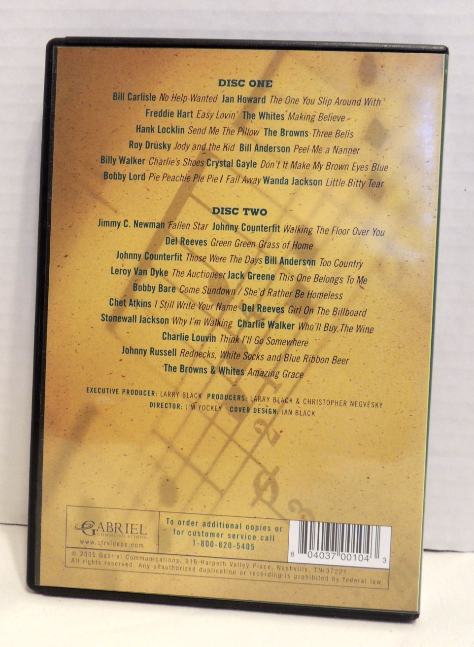 Family Reunion Country Celebration 2005 2 Disc Set DVD Movie