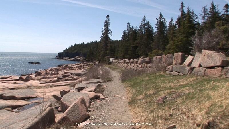 NEW ENGLAND COASTAL WALK – TREADMILL SCENERY DVD – EXERCISE & FITNESS VIDEO