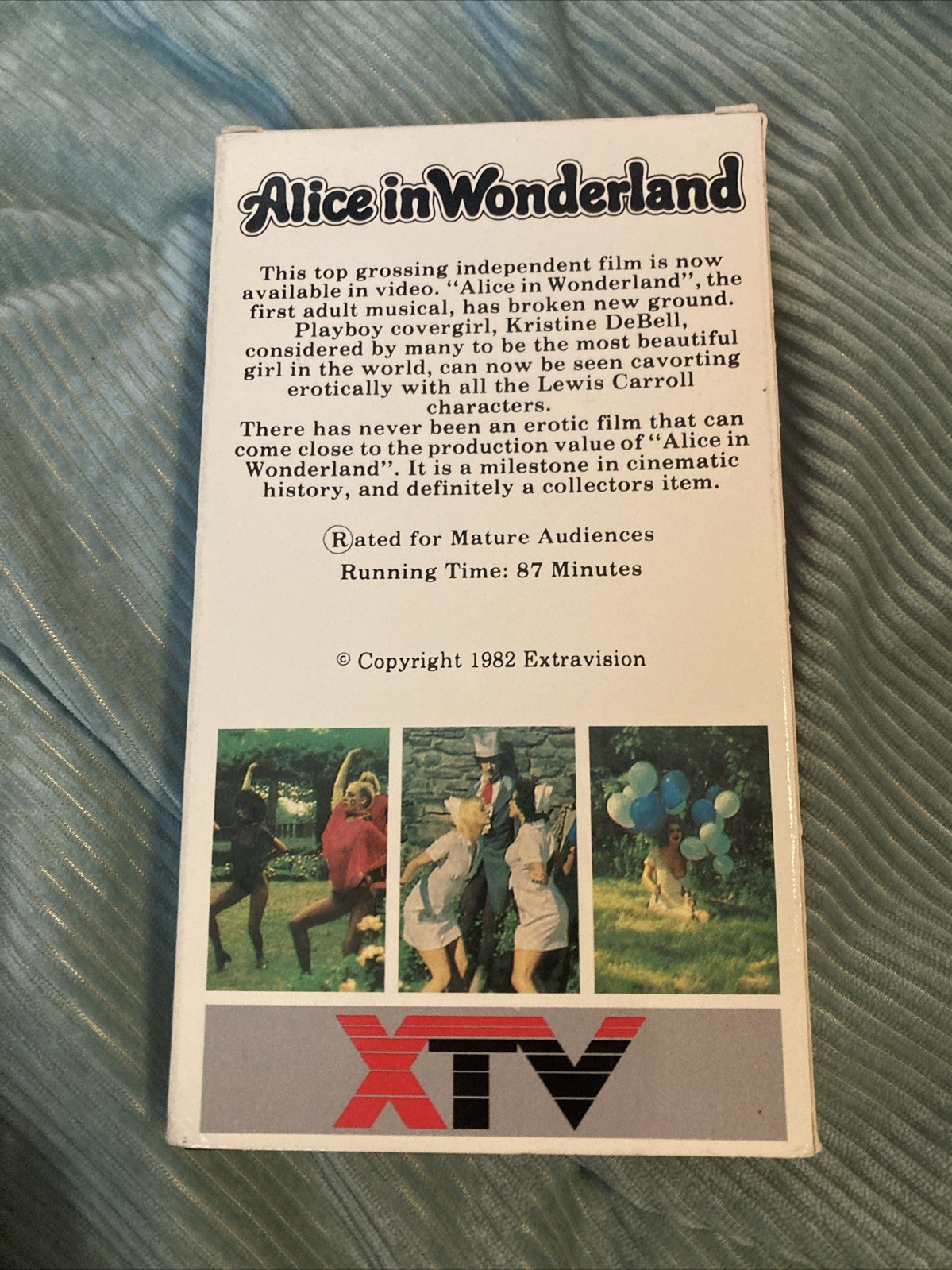 Alice In Wonderland 1976 VHS Comedy Musical Kristine De Bell
