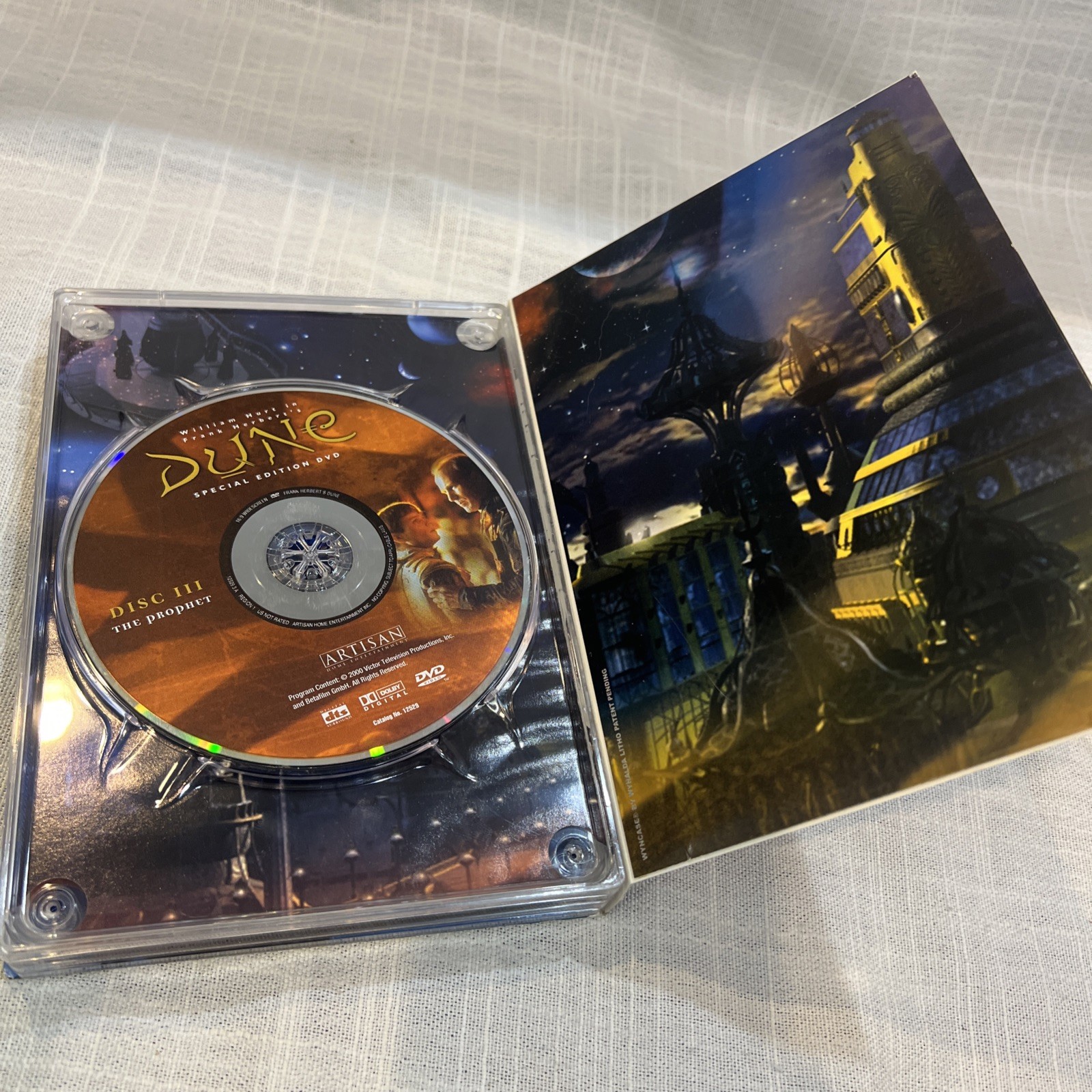 Frank Herbert’s Dune Special Edition DVD Set Director’s Cut 3 Disc Mini Series