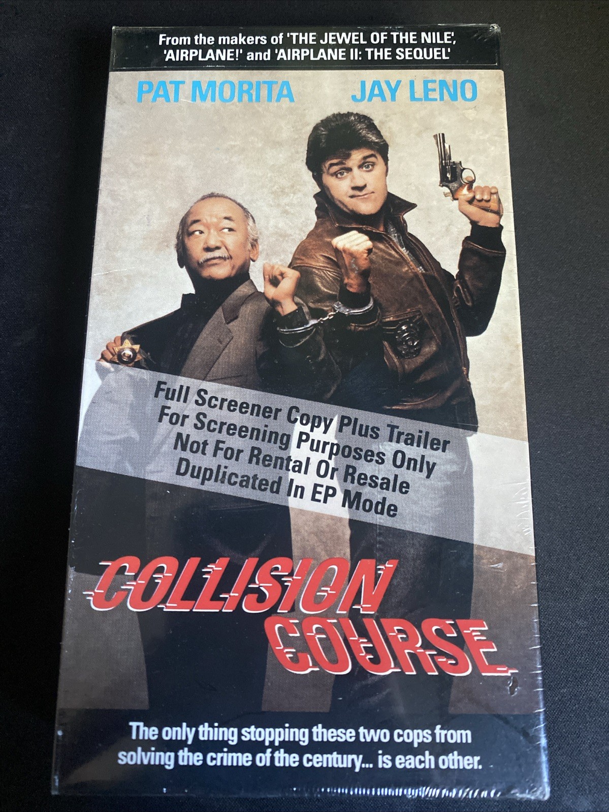 Collision Course VHS 1992 BRAND NEW SCREENER