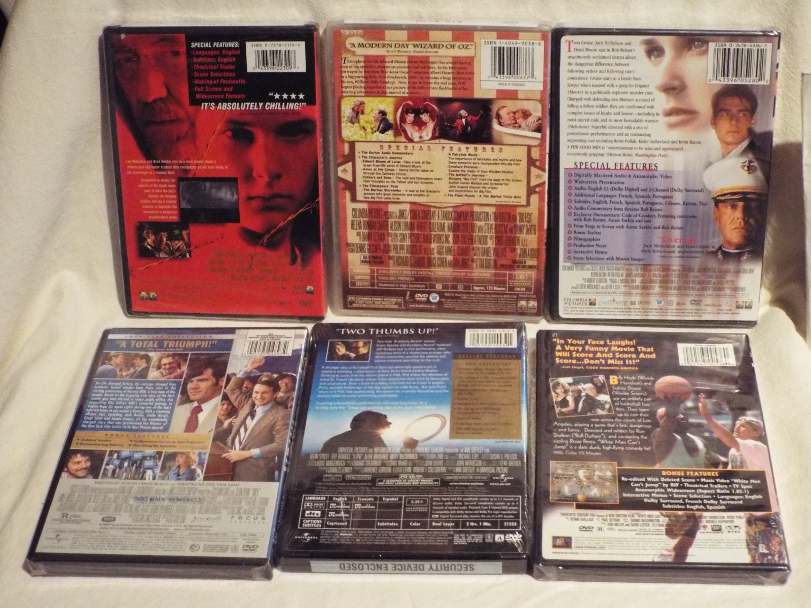 6 DVD Lot All NEW Sealed Drama Fantasy Comedy Thriller Science Fiction