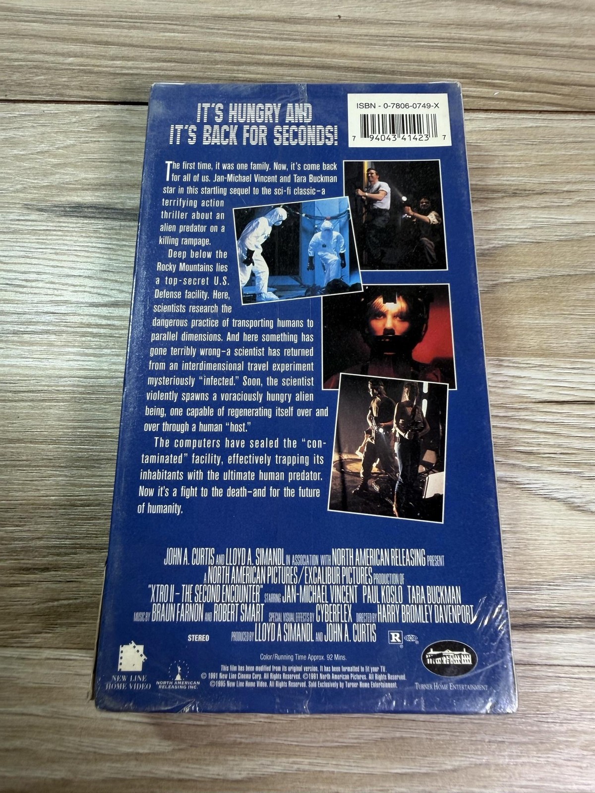 Xtro / Xtro 2 Second Encounter VHS NEW SEALED Lot 2 Turner Sci-Fi Horror