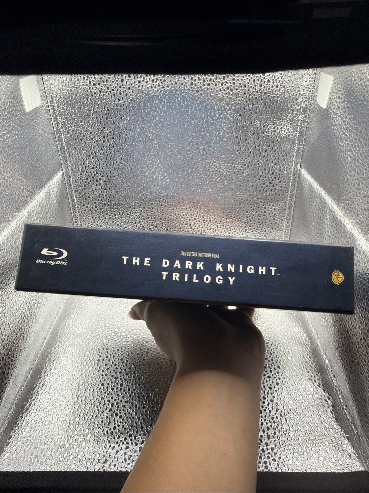 The Dark Knight Trilogy Box Set (Blu-ray Disc, 2012) w/booklet Batman Trilogy