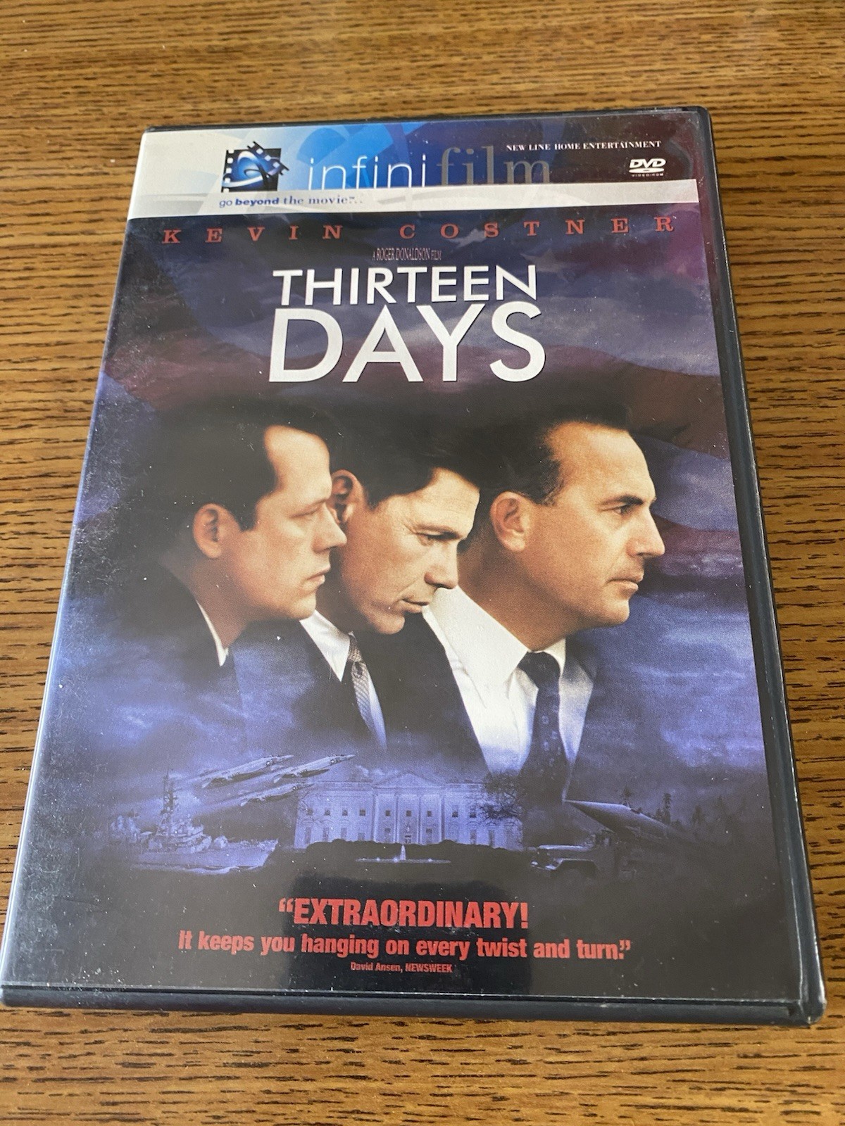 THIRTEEN DAYS – (DVD, 2000) – Kevin Costner, Dylan Baker