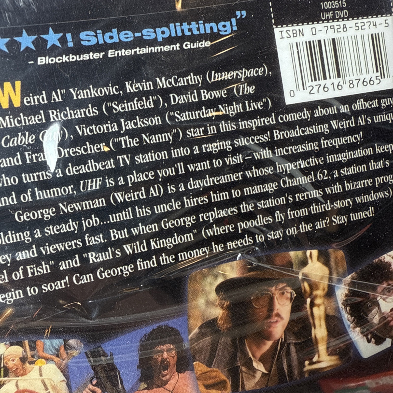 UHF 1989 DVD Weird Al Yankovic Brand New Factory Sealed