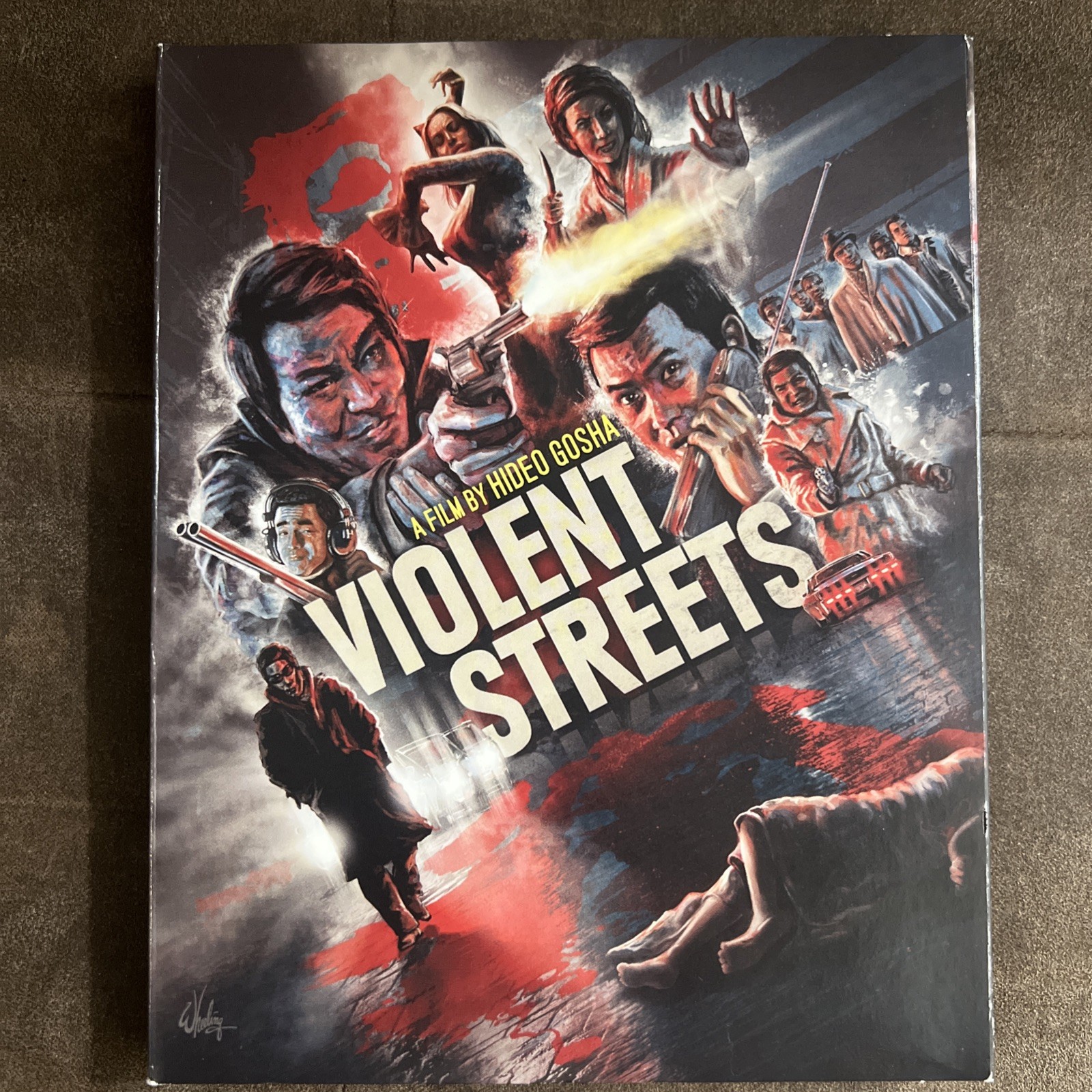 VIOLENT STREETS Blu Ray w/ Slipcover & Booklet (Film Movement) Hideo Gosha Movie