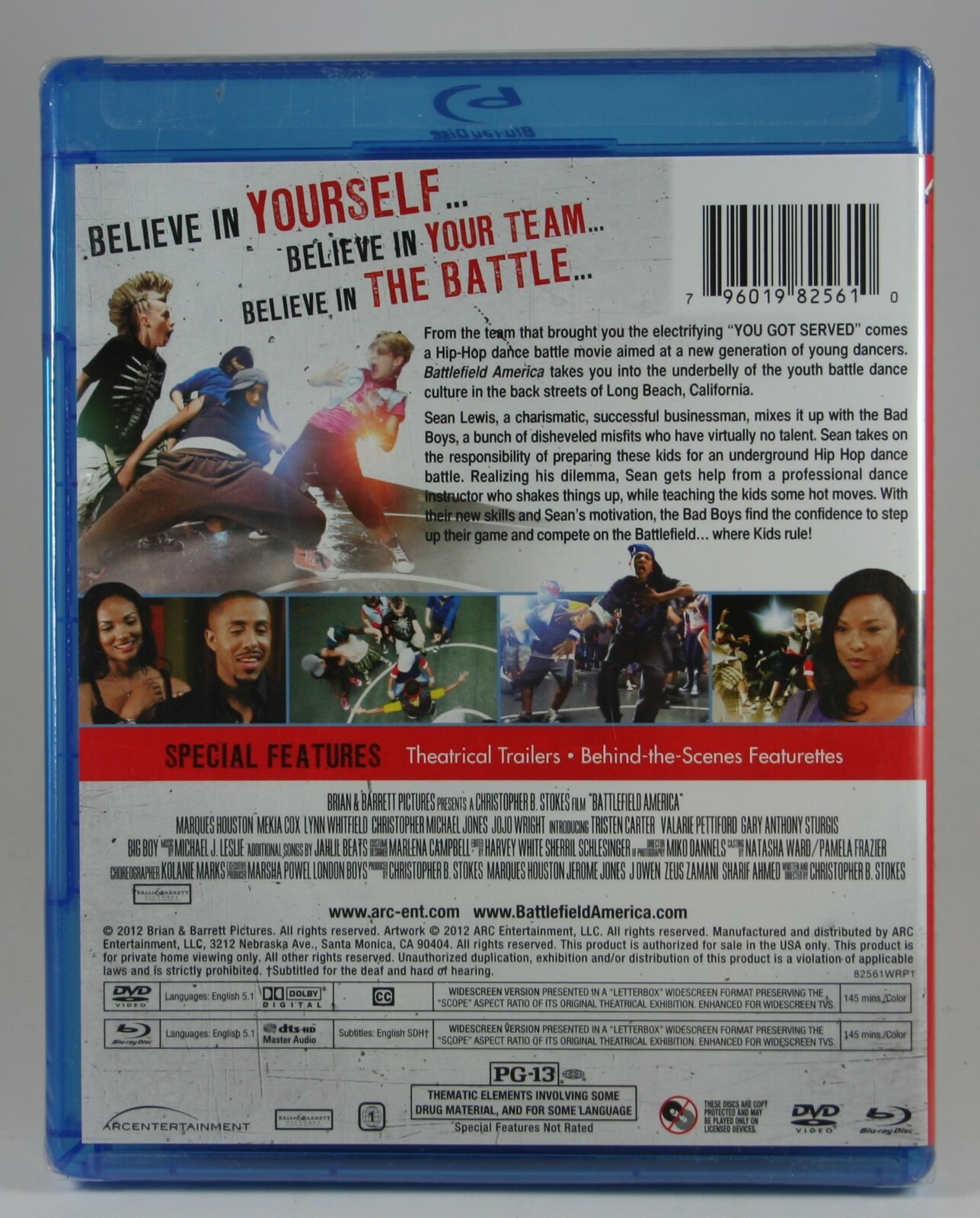 Battlefield America Bluray Chris Stokes Gary Anthony Sturgis Dance SEALED DVD