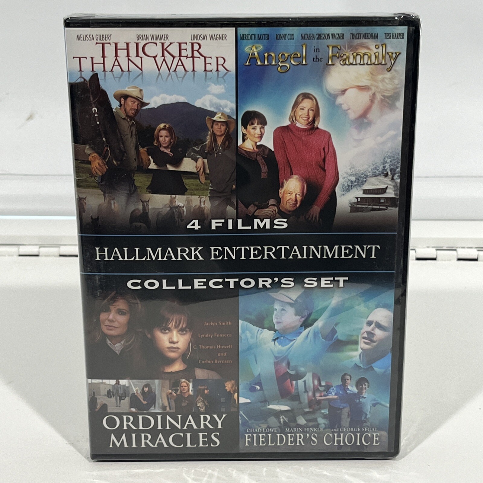 Thicker Than Water/Angel Family/Ordinary Miracles/Fielders Choice DVD New Sealed