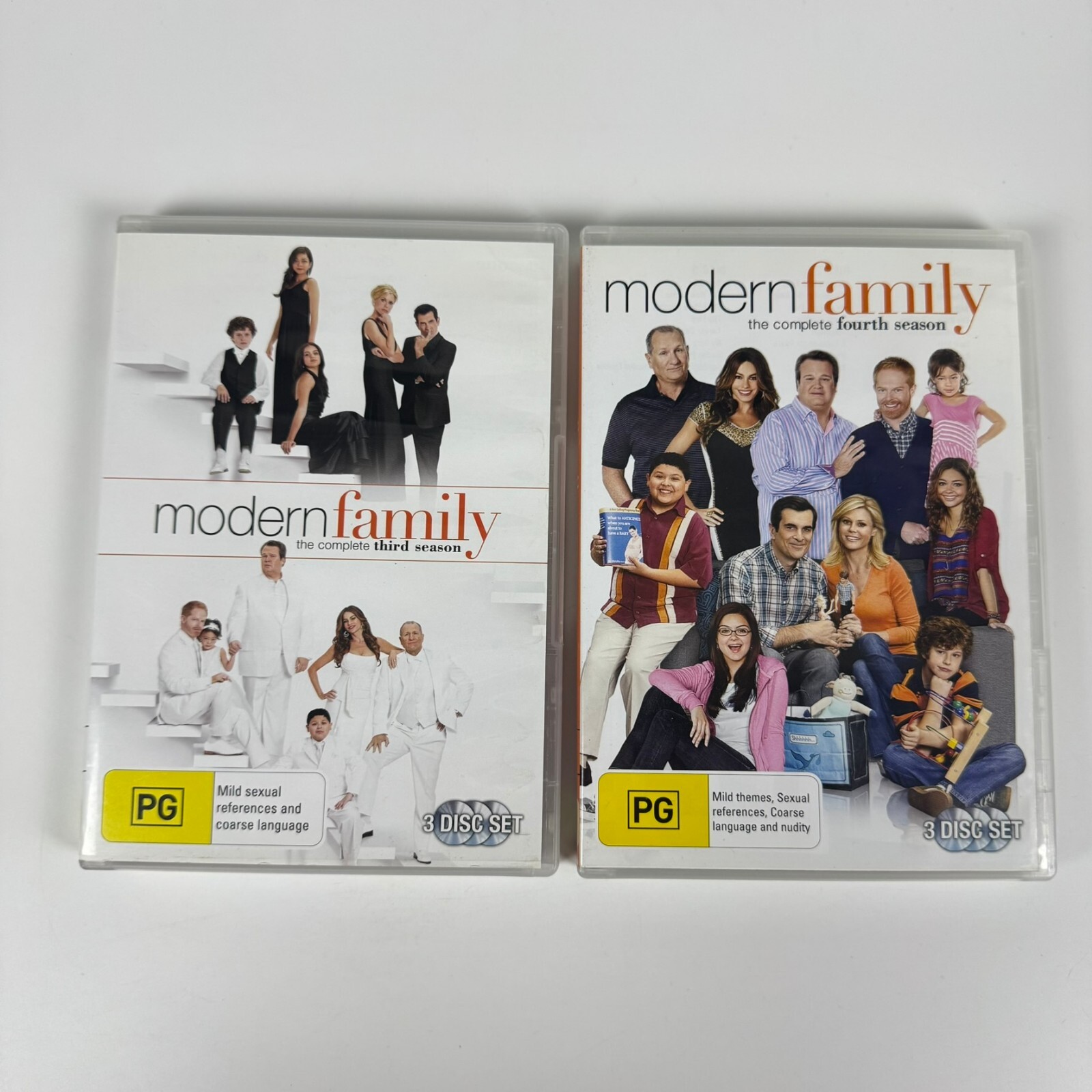 Modern Family : Seasons 1, 2, 3, 4 and 5 (DVD 2014 17 discs) Region 4